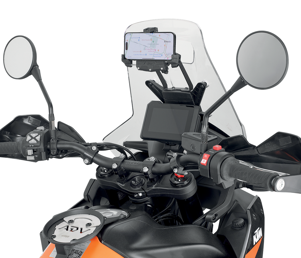 Sistema di fissaggio per Porta Smartphone universale universal-smartphone-holder-mounting-system GIVI FB7716