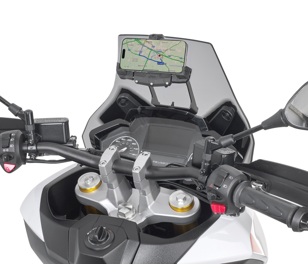 Sistema di fissaggio per Porta Smartphone universale universal-smartphone-holder-mounting-system GIVI FB8102