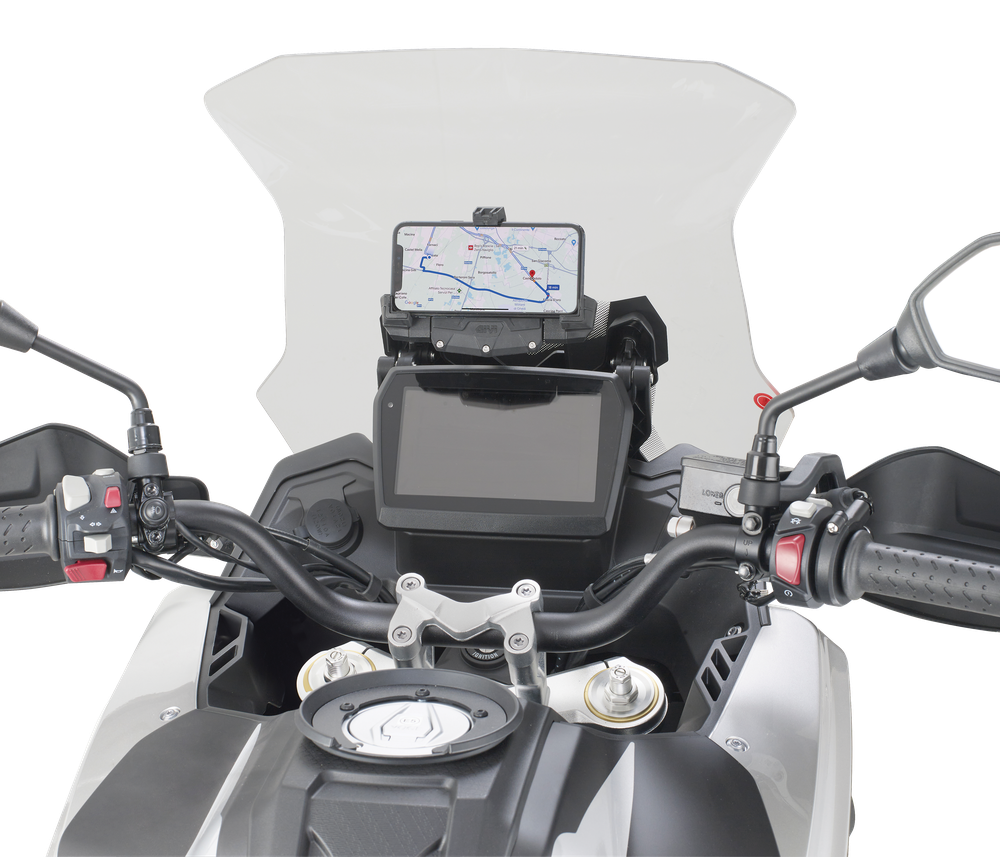Sistema di fissaggio per Porta Smartphone universale universal-smartphone-holder-mounting-system GIVI FB9257