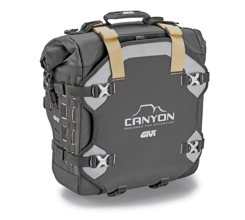 GRT727 Borsa laterale singola scantonata 25 lt. CANYON range