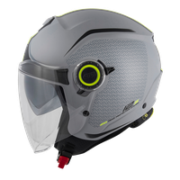 H125FTHGY - Casco Jet 12.5 GRAPHIC TOUCH H125FTHGY