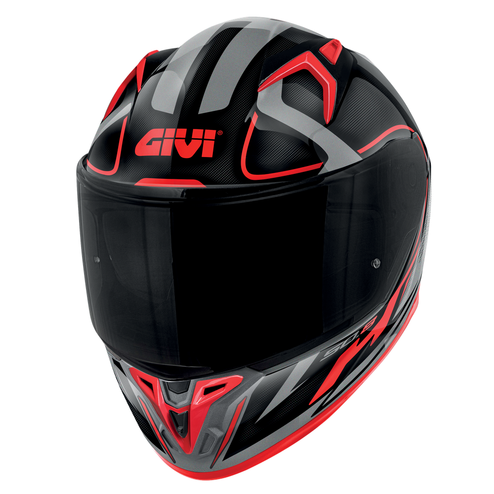 Casco Integrale fullface helmet threequarters left GIVI H508FRCBR