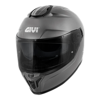 Casco GIVI INTEGRALE 55.1 SOLID COLOR (Titanio opaco); codice articolo: H551BG768; immagine still-life trequarti sinistra