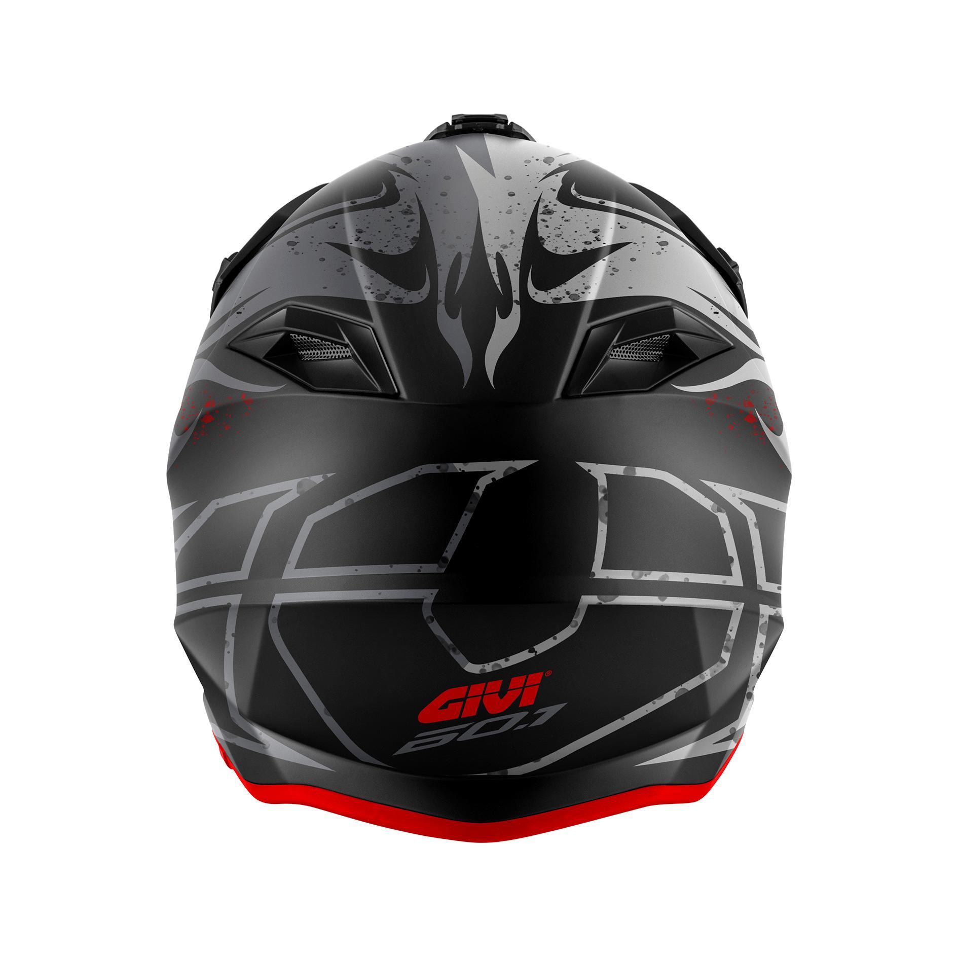 H601FGLBR - Cross Helmet 60.1 GLOOM H601FGLBR