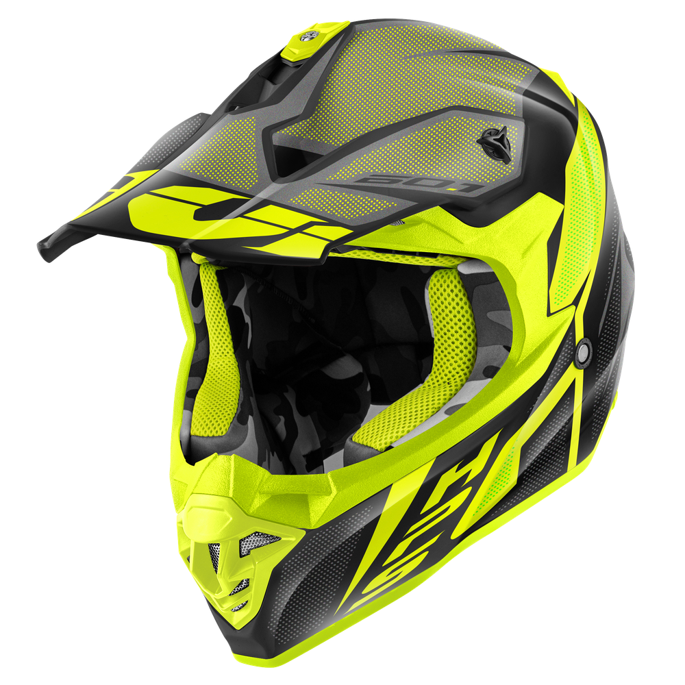 H601FNVBY - Casco Cross 60.1 INVERT / FRESH H601FNVBY