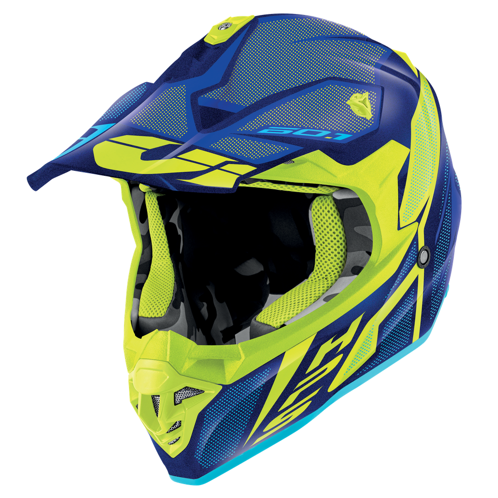 Casco Integrale fullface helmet threequarters left GIVI H601FNVLY