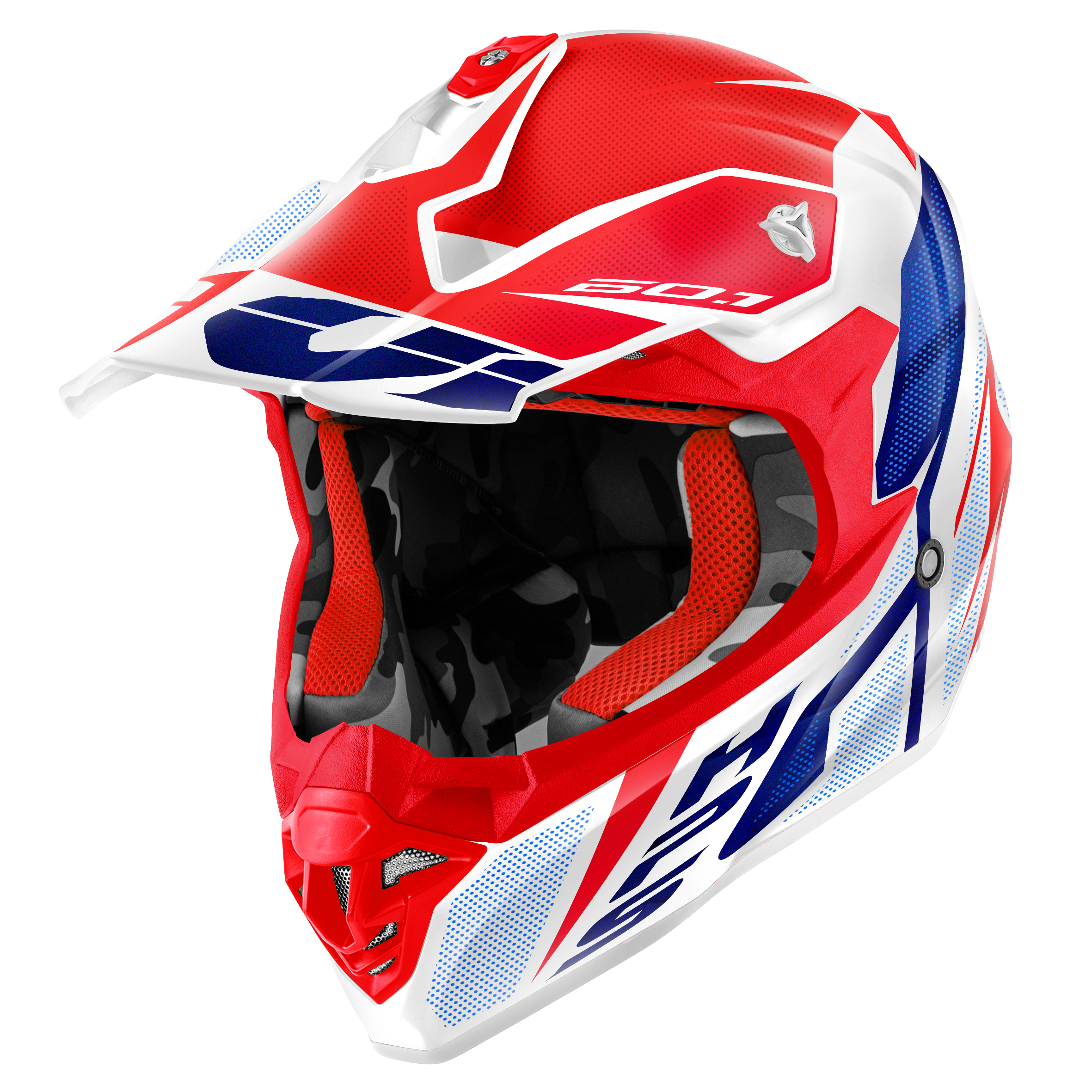 H601FNVRW - Casco Cross 60.1 INVERT / FRESH H601FNVRW