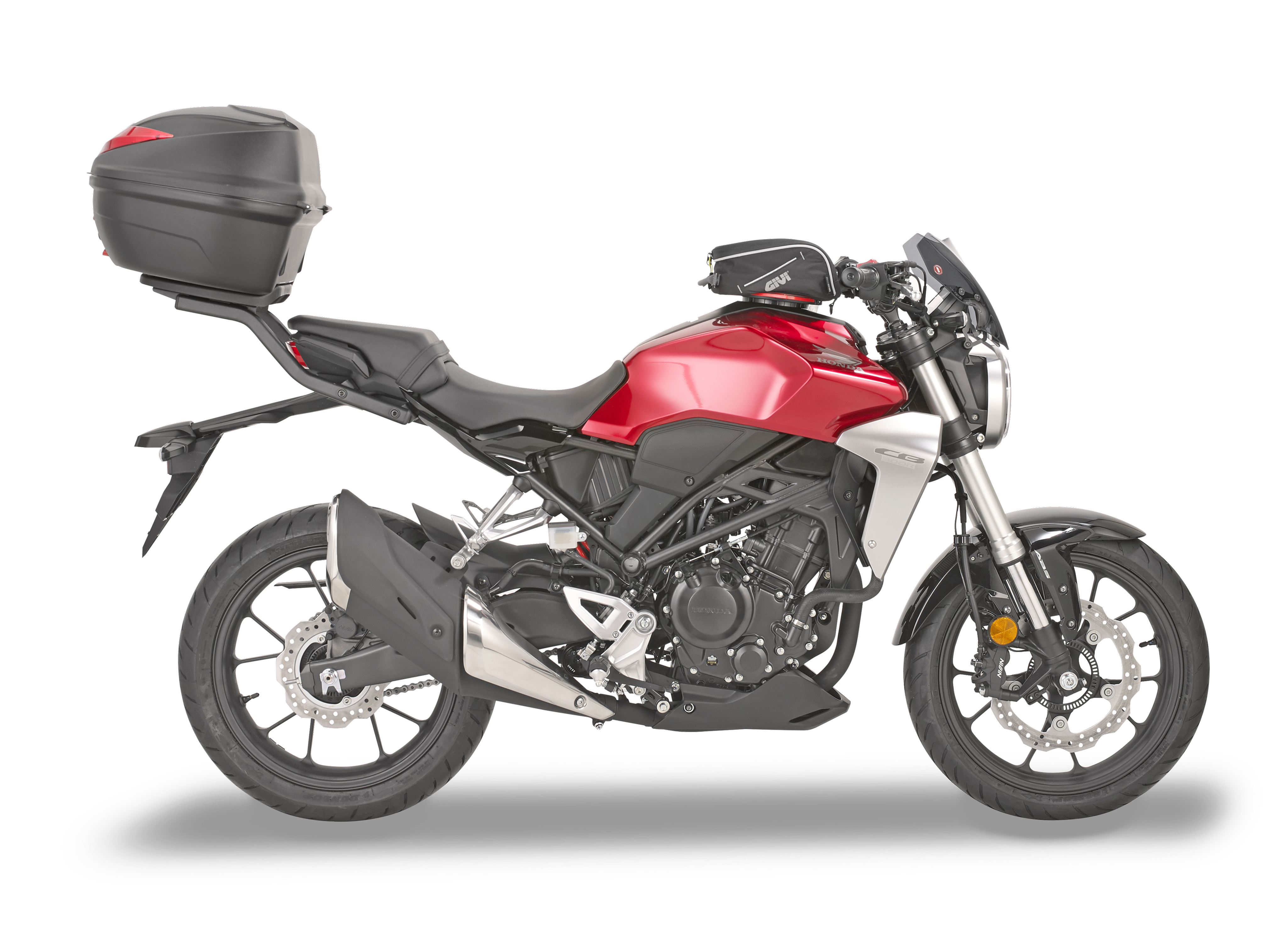 Allestimento GIVI su Honda CB 300 R (18) lato