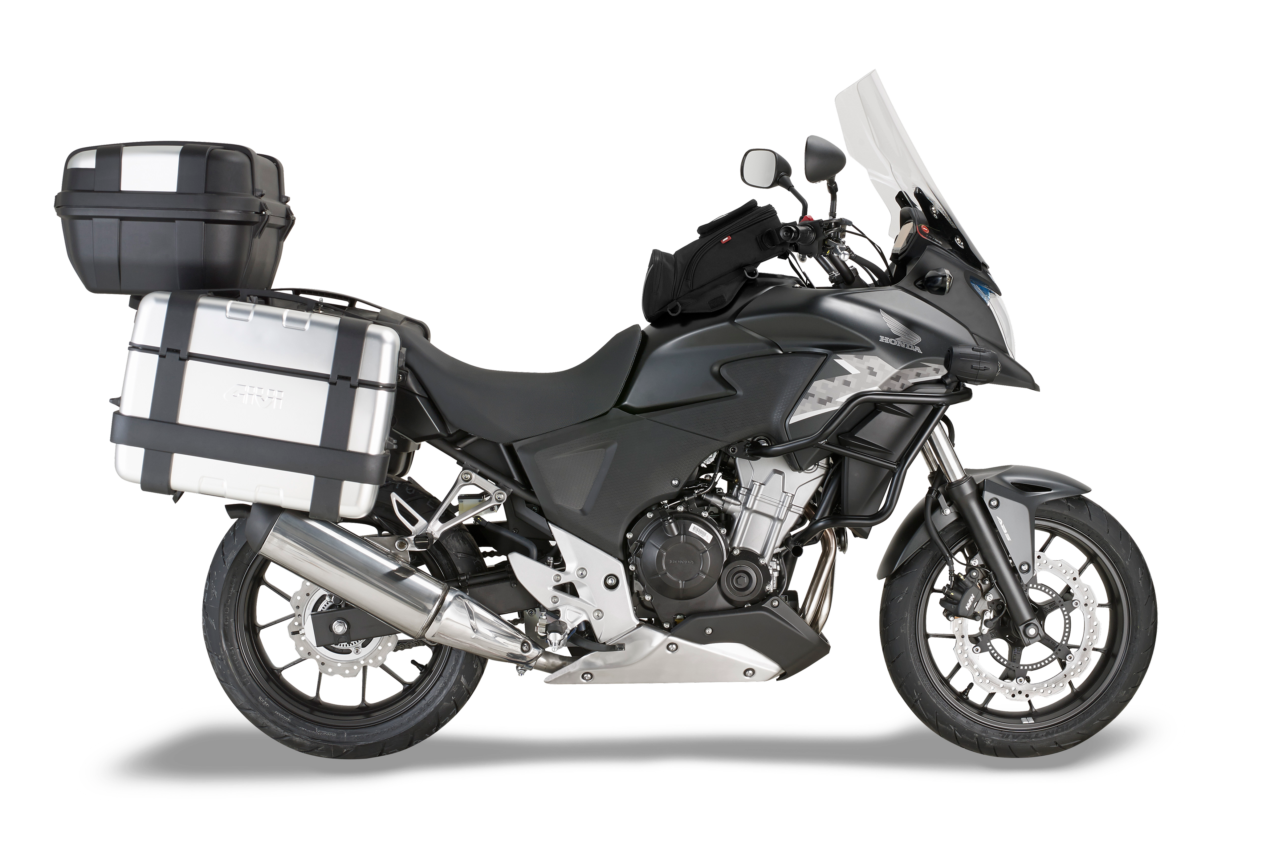 Allestimento GIVI su Honda CB 500 X (13) lato