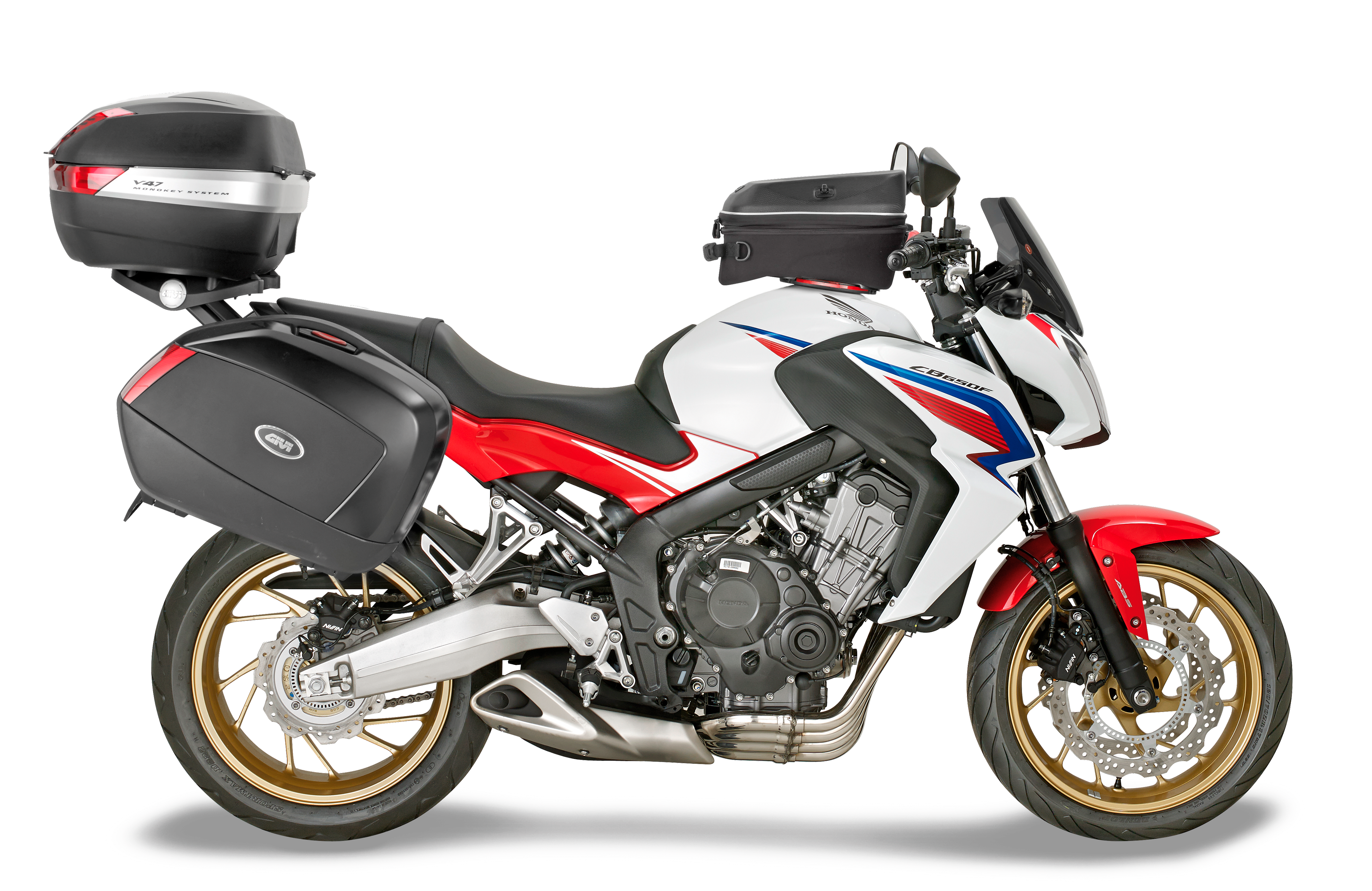 Allestimento GIVI su Honda CB650 F (14) lato