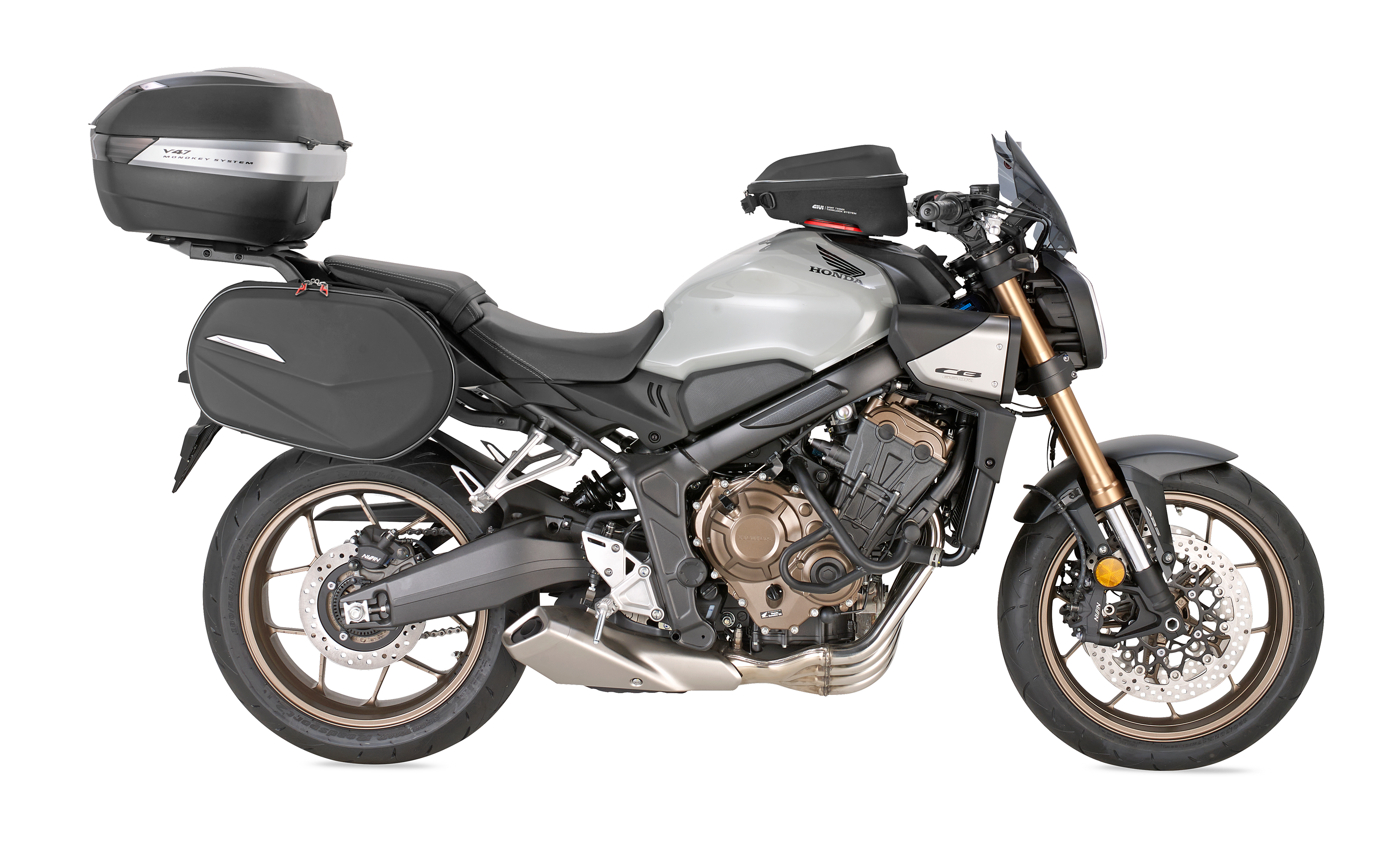 Honda CB 650 R (24) allestita con GIVI WL
