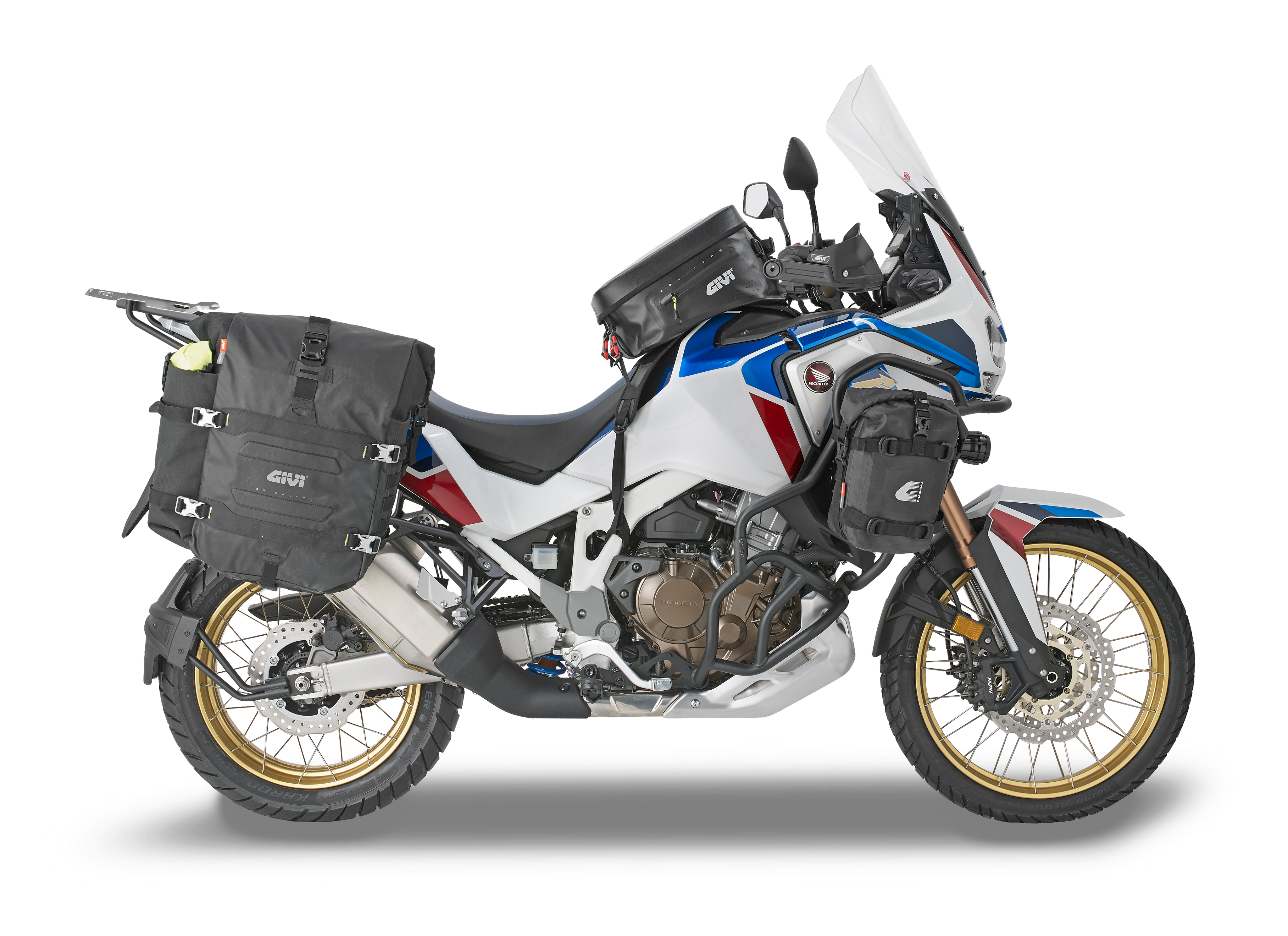 Allestimento GIVI su Honda CRF1000L Africa Twin Adventure Sports (18) lato