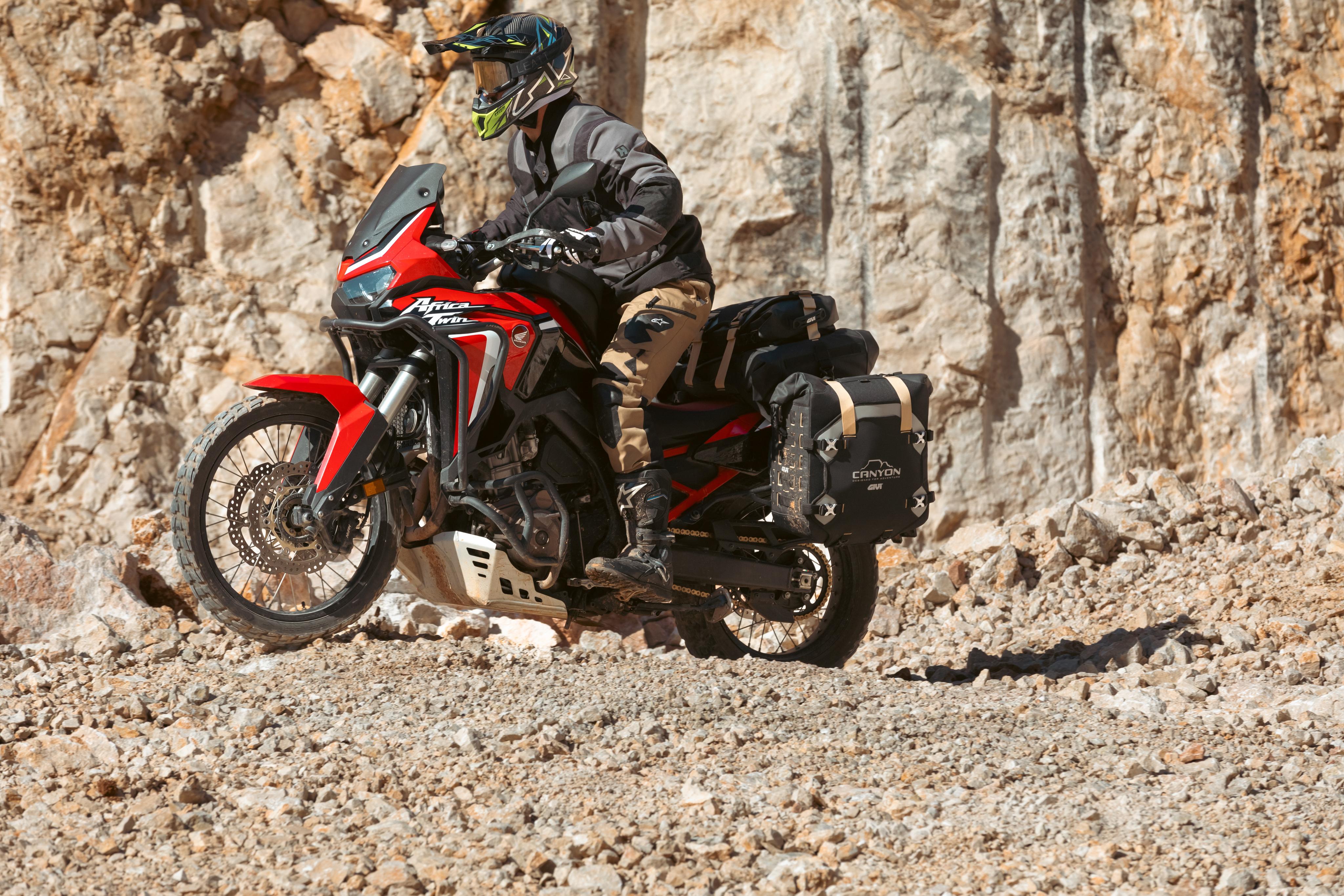 Honda CRF1100L Africa Twin (20) Canyon 062 equipped with GRT709B