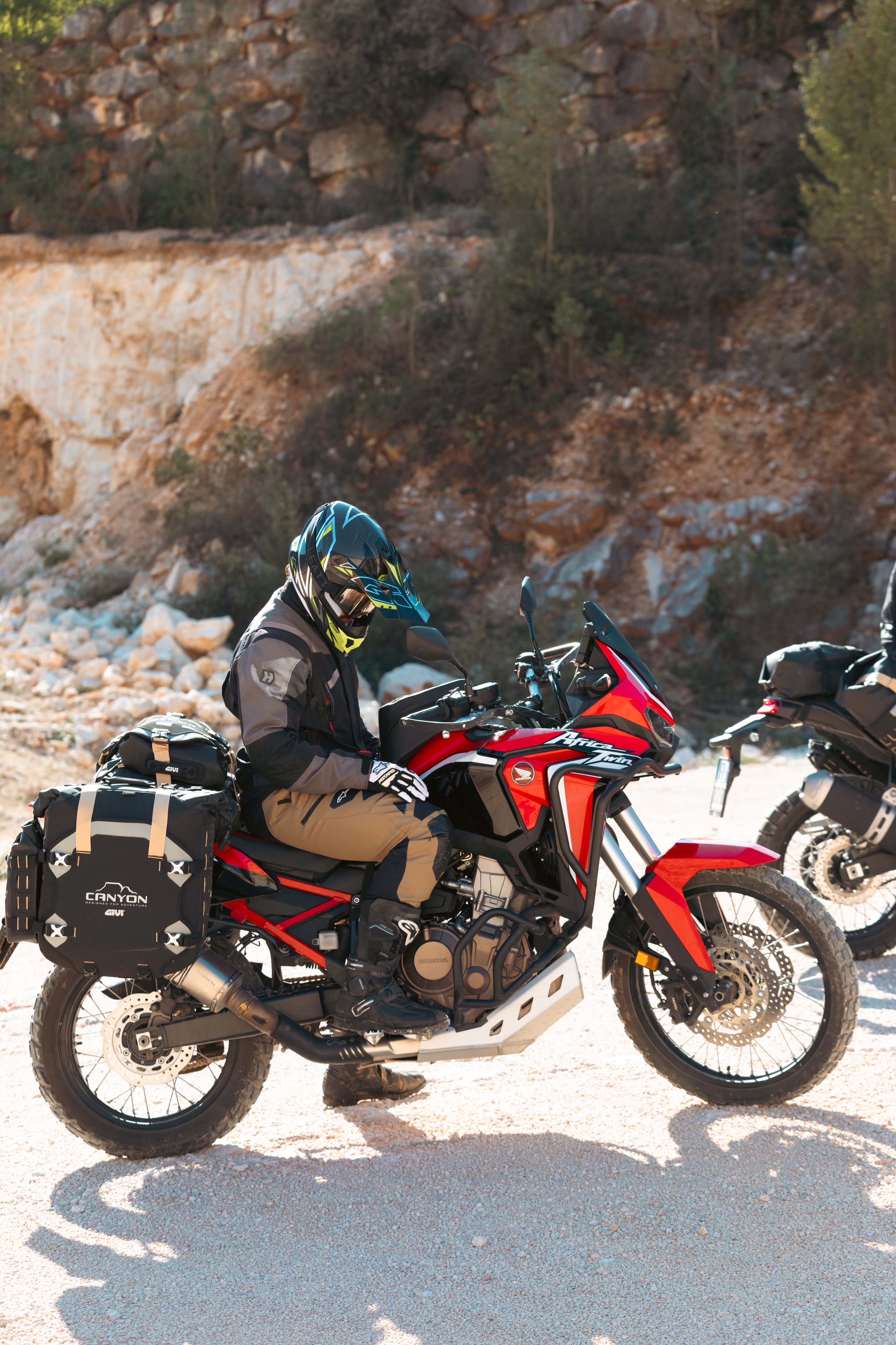 Honda CRF1100L Africa Twin (20) Canyon 068 equipped with GRT709B