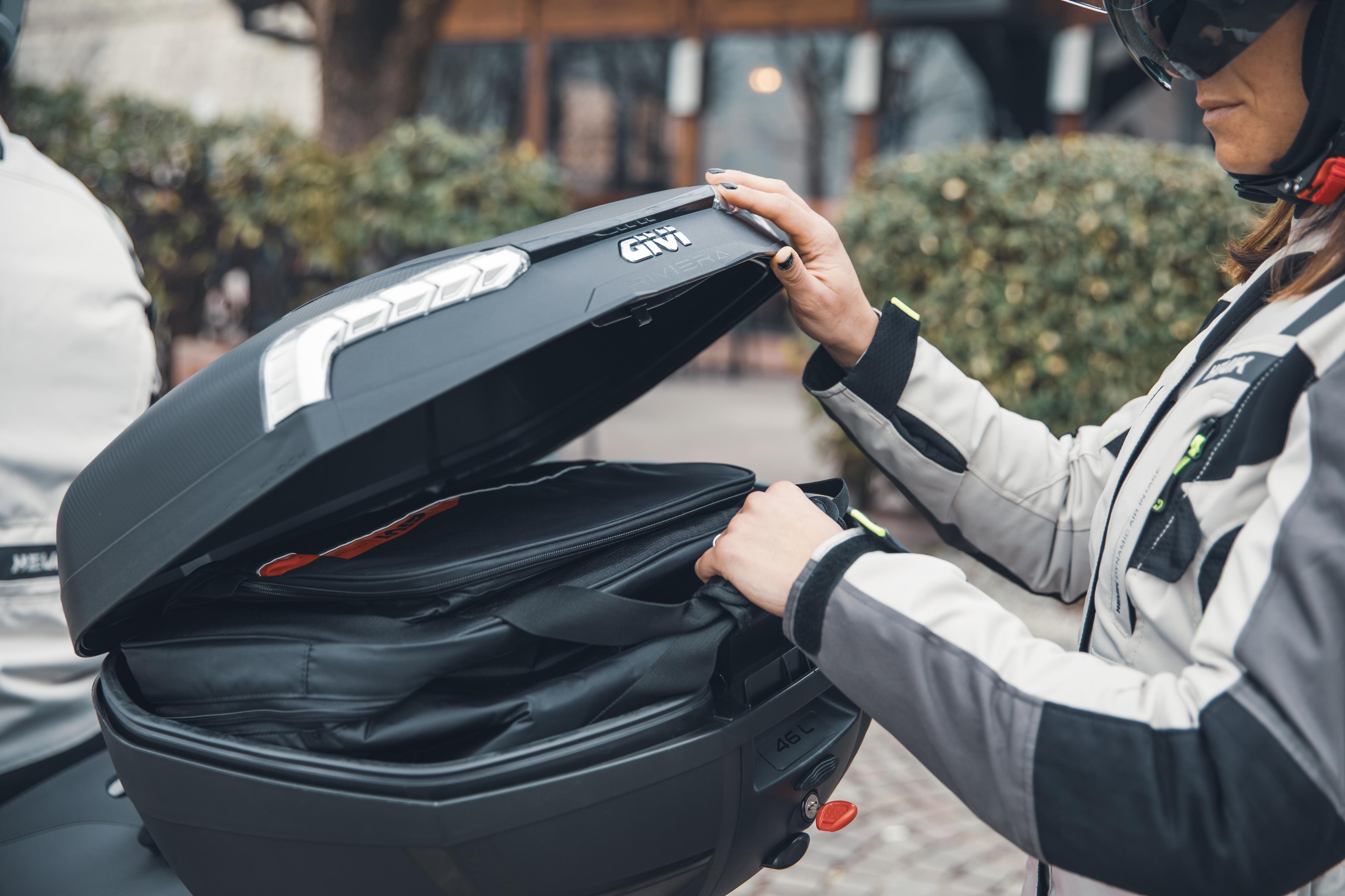 HONDA FORZA 350 (23) Urban 007 allestita con borsa interna T502B