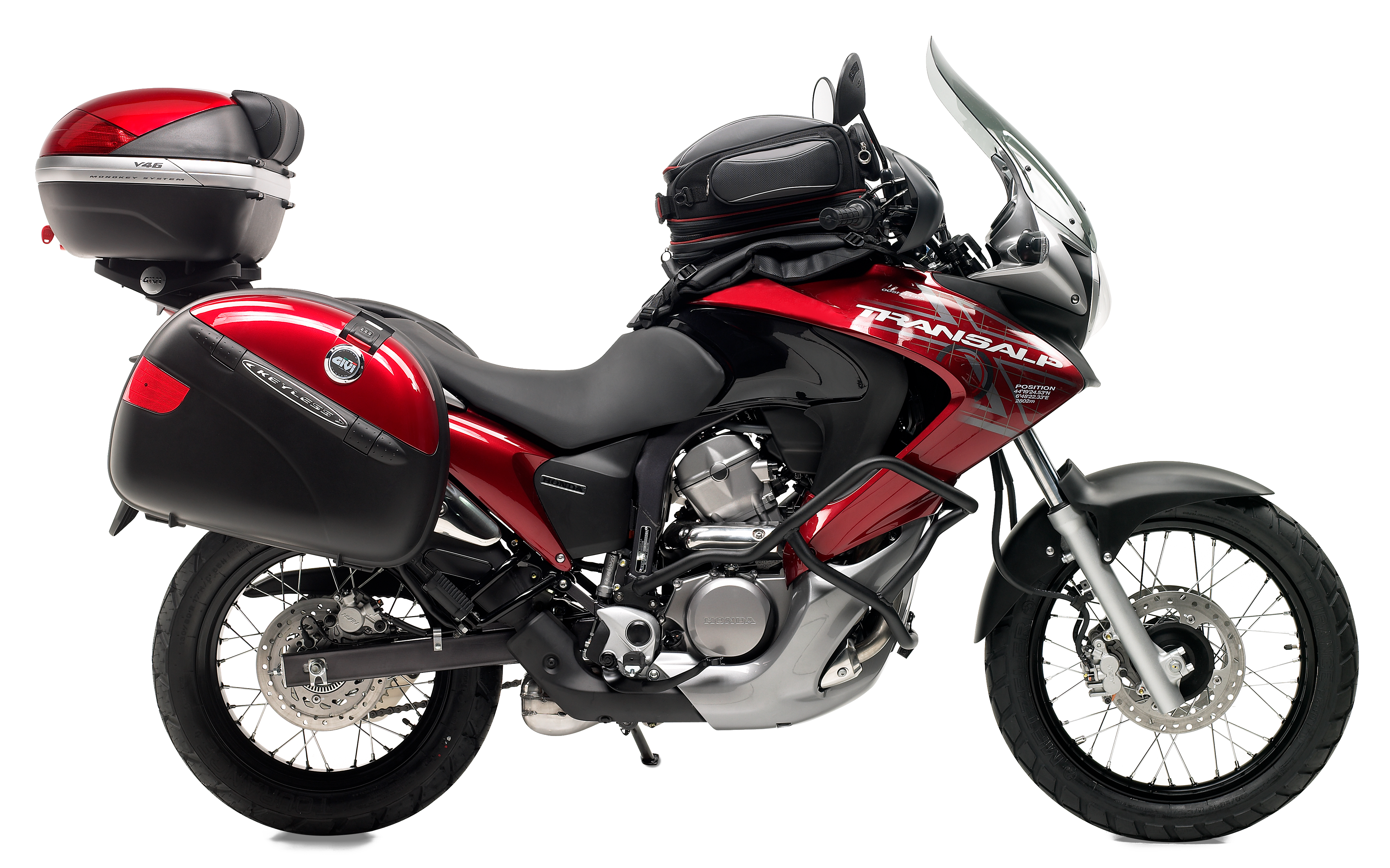 Allestimento GIVI su Honda XL 700V Transalp (08) lato