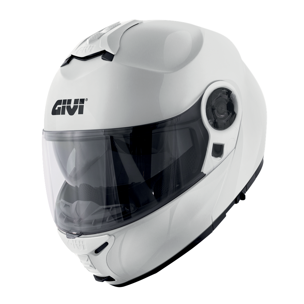 Casco Flip-up modular helmet threequarters left GIVI HX21SB910
