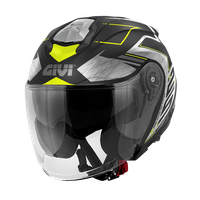 Casco Jet jet helmet threequarters left GIVI HX25FTCBY