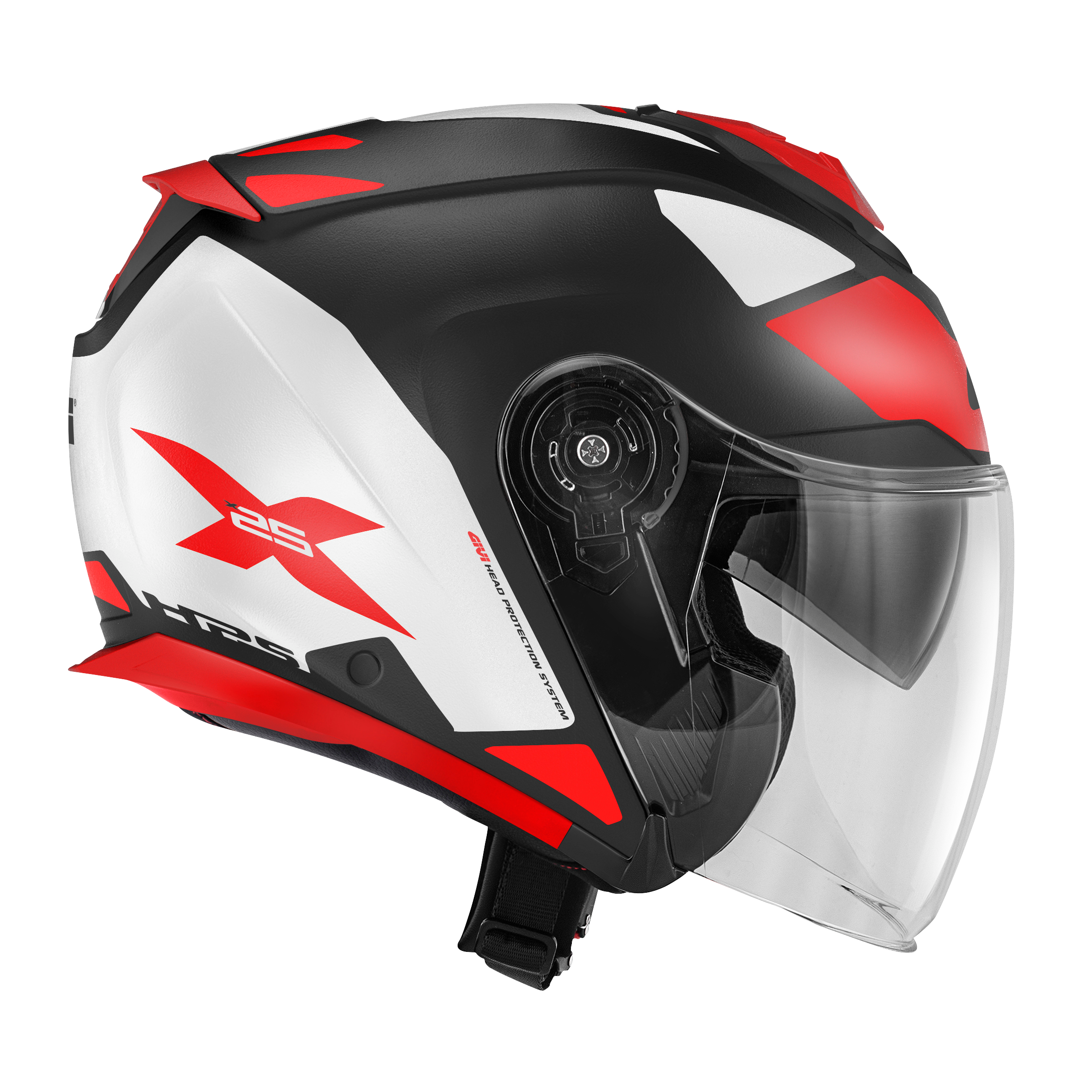 HX25FTGBW - Jet Helmet X25 TARGET HX25FTGBW