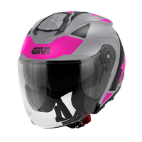 HX25FTGTP - Casco Jet X25 TARGET LADY HX25FTGTP