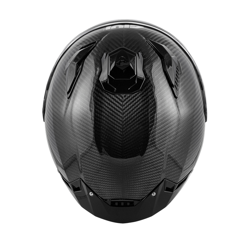 Helmet JET X31 CARBON SOLID COLOR (Carbon) GIVI article code: HX31CCRSD; image still-life top
