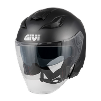 Casco GIVI JET X31 SOLID COLOR (Nero opaco); codice articolo: HX31SN900; immagine still-life trequarti sinistra