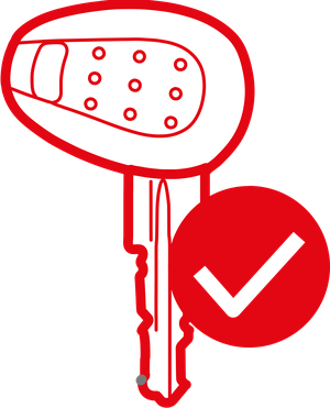 Icona GIVI Rossa: ico_lock-in_standard_red