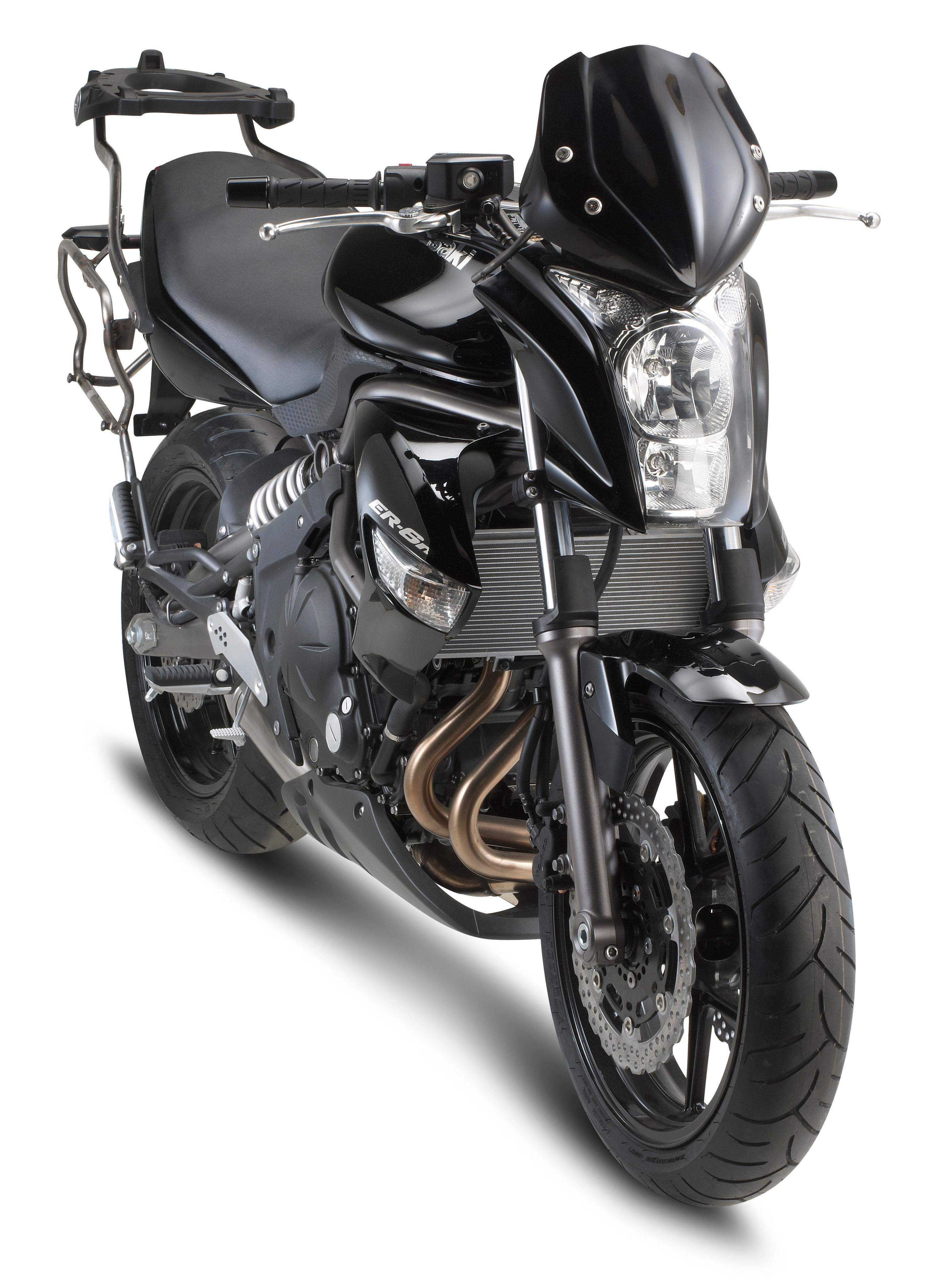 Allestimento GIVI su Kawasaki ER 6f 650 (09) lato