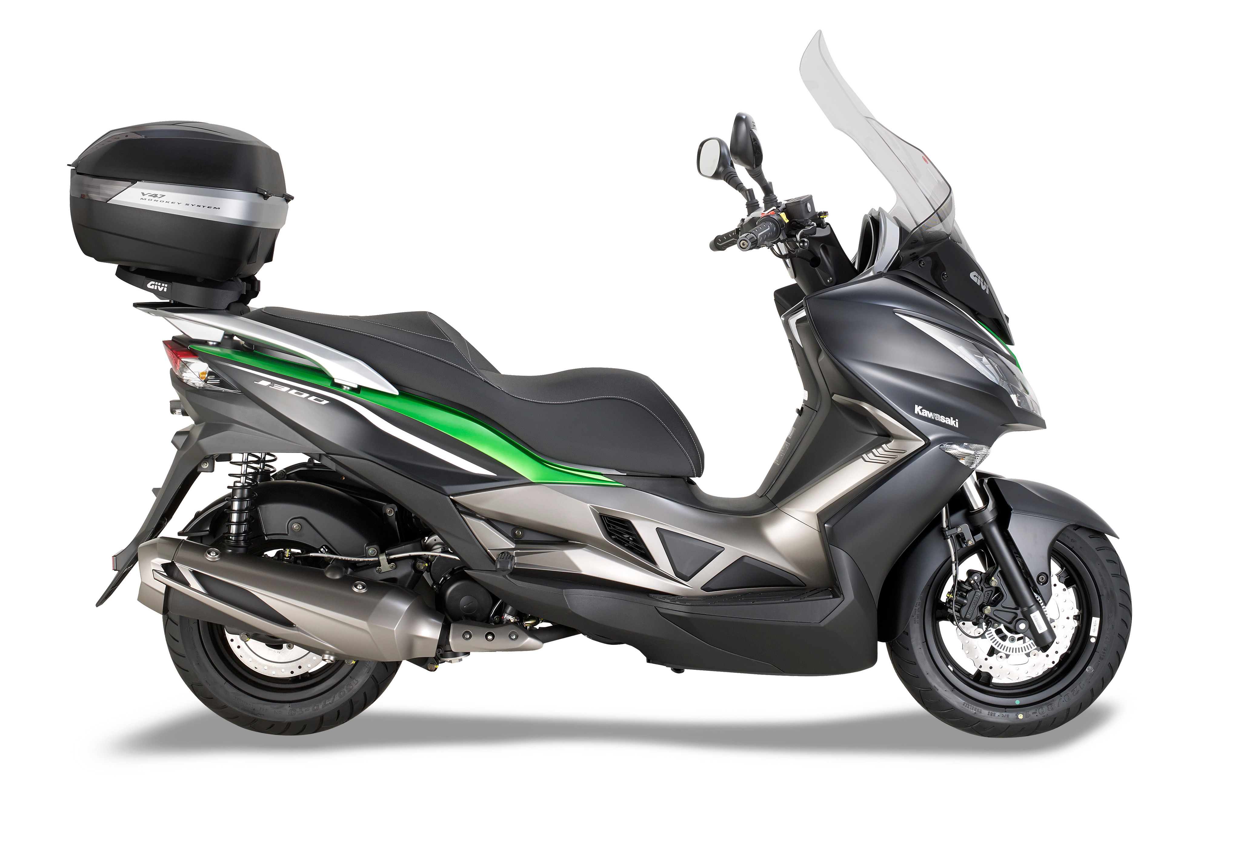 Allestimento GIVI su Kawasaki J125 (14) lato