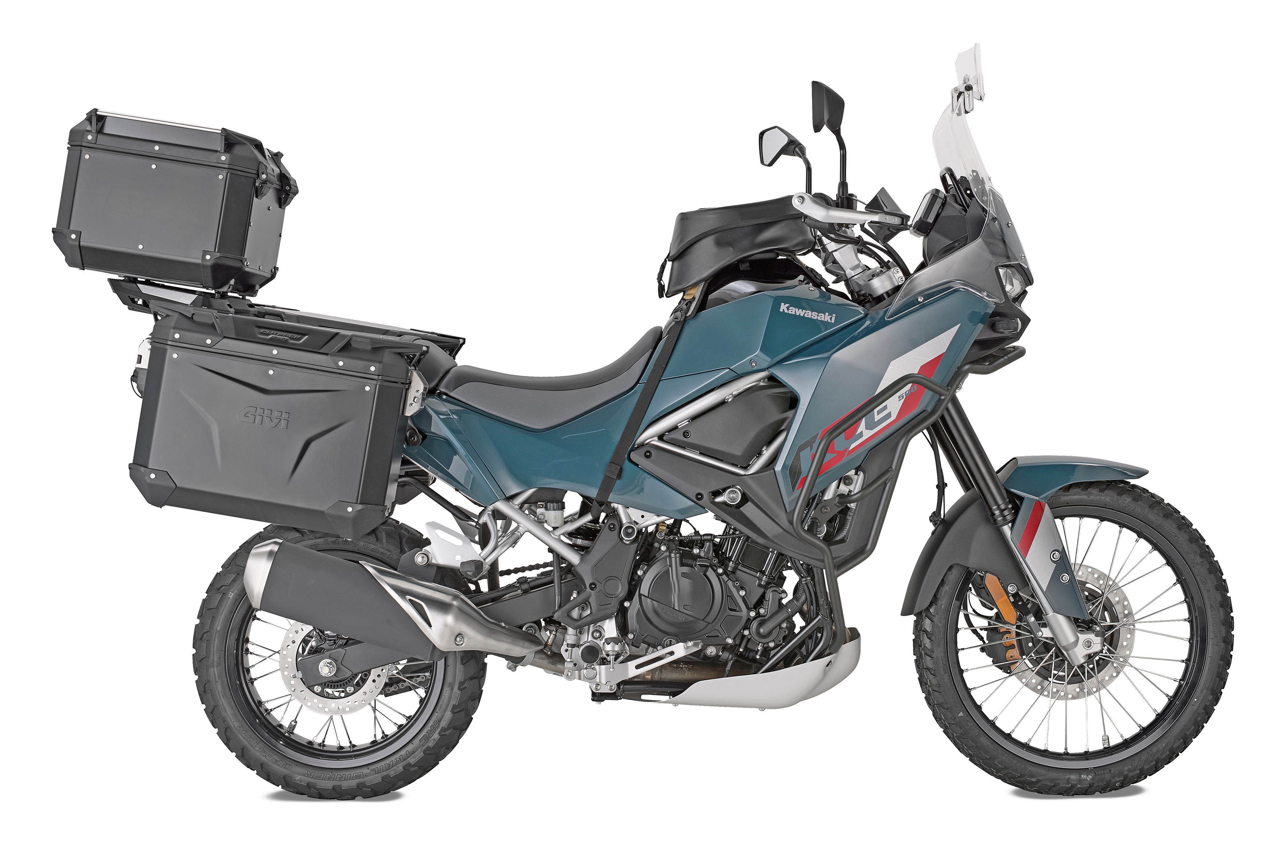 Kawasaki KLE 500 (26) allestito con OBKEV42