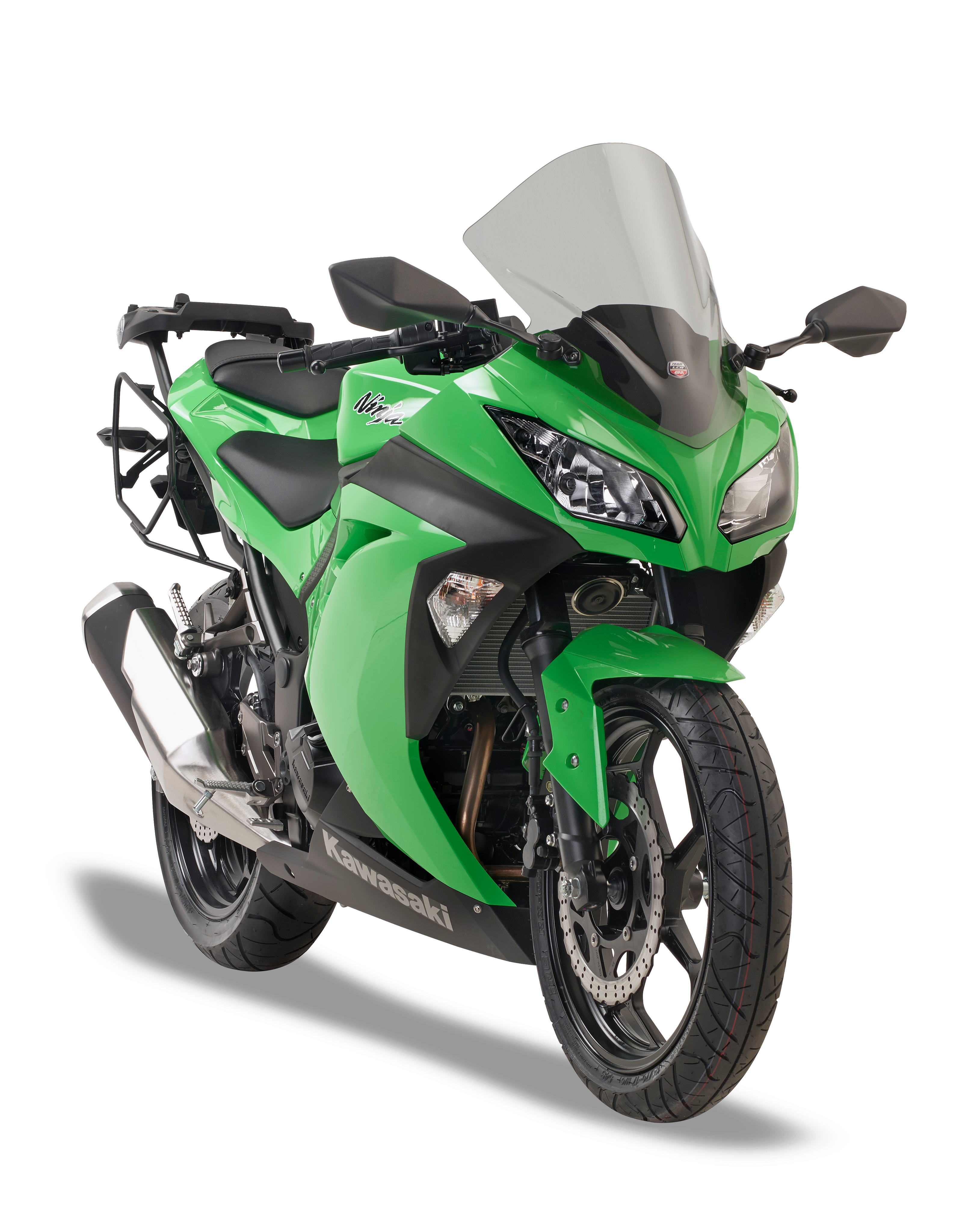 Allestimento GIVI su Kawasaki Ninja 300 (13) fronte