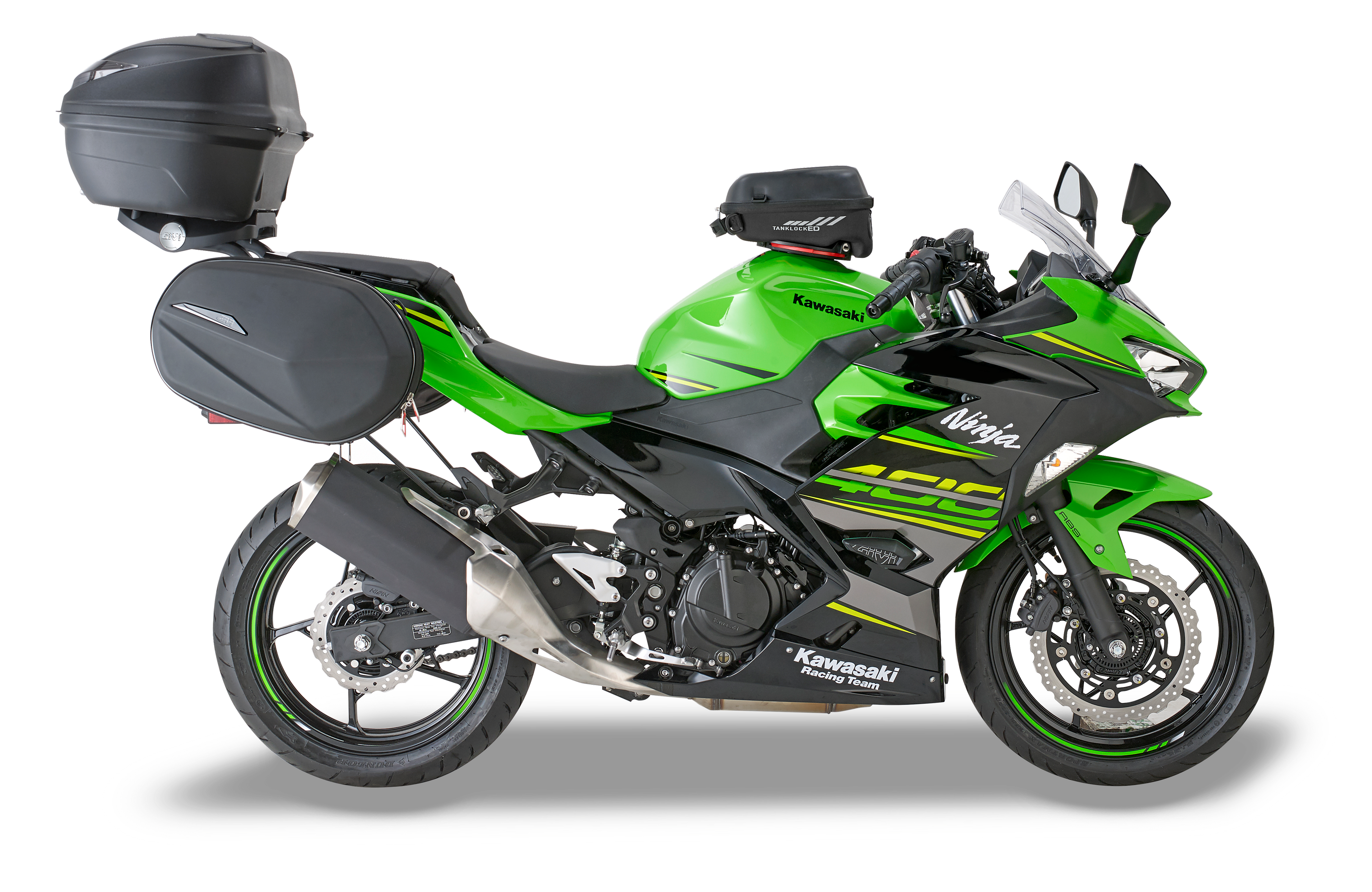 Allestimento GIVI su Kawasaki Ninja 400 (18) lato