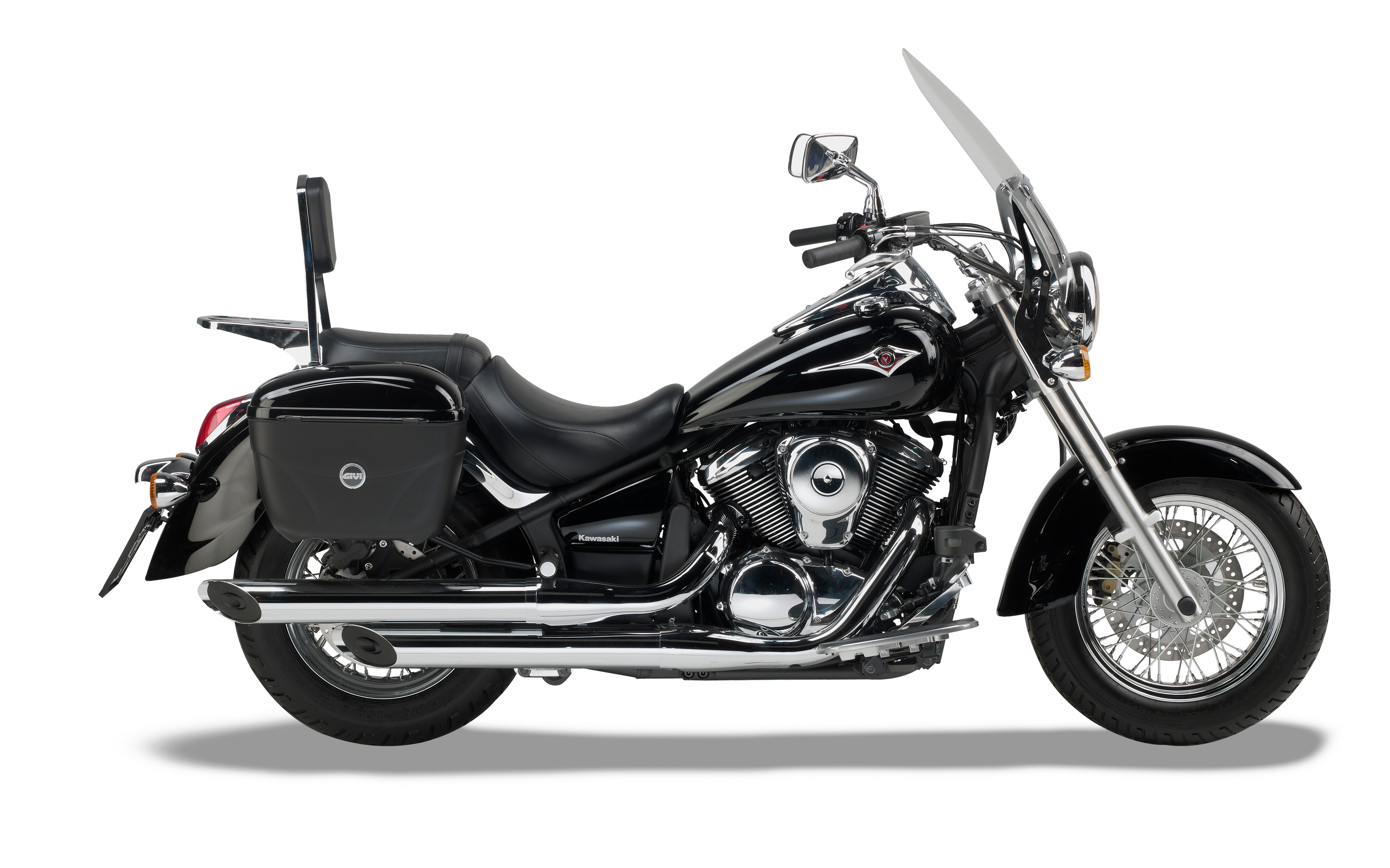 Allestimento GIVI su Kawasaki Vulcan 900 Custom (06) lato