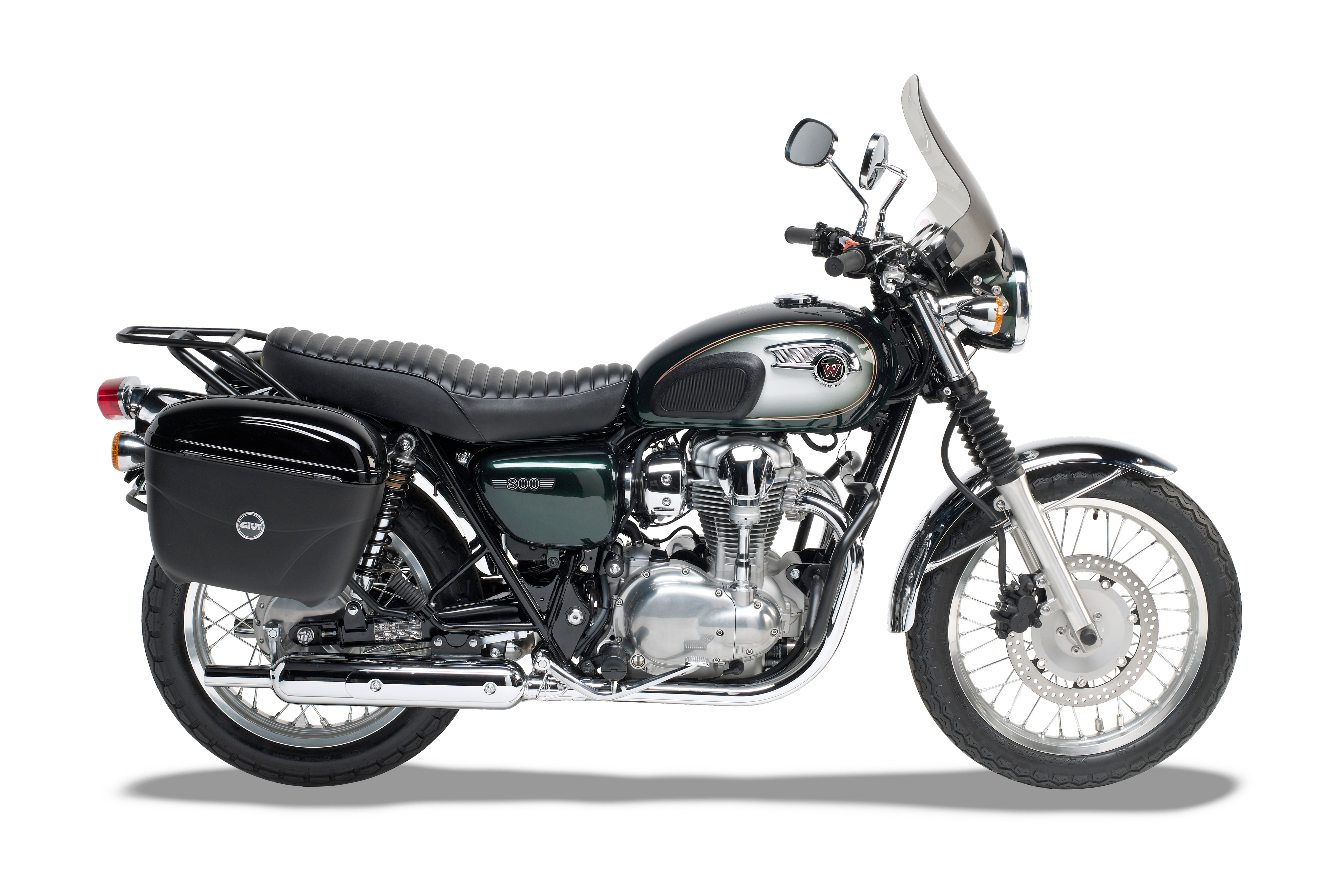 Allestimento GIVI su Kawasaki W 800 (11) lato