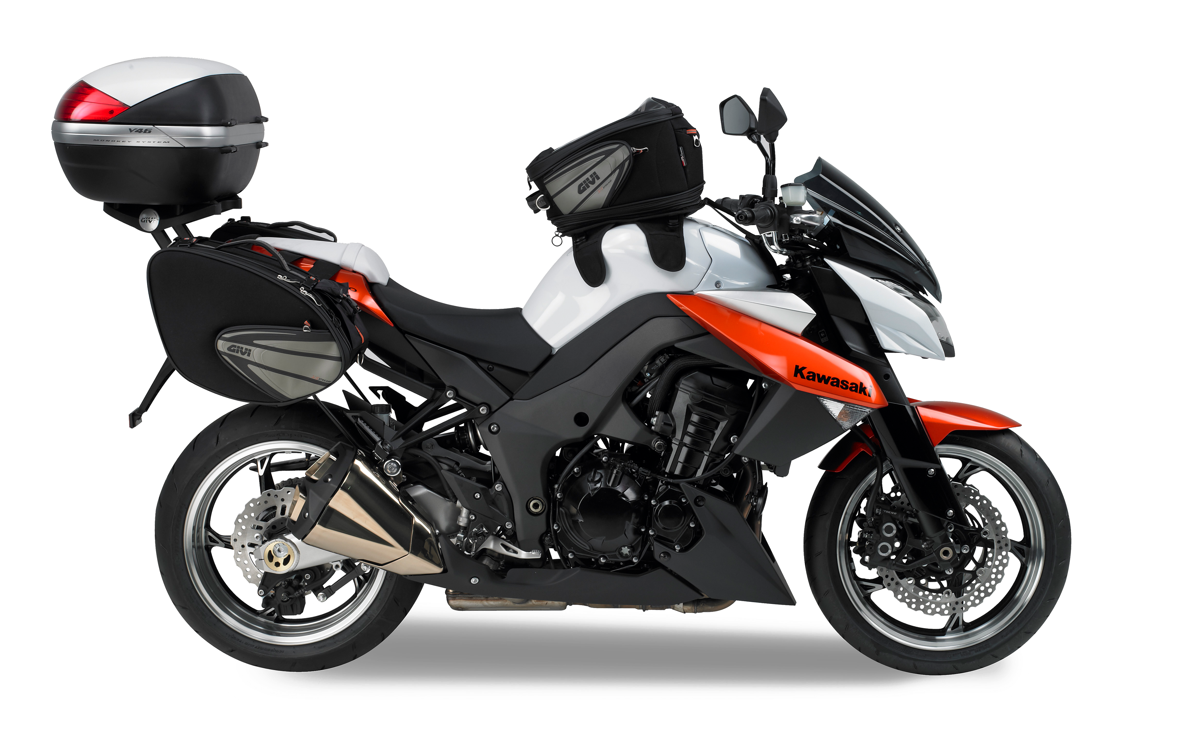 Allestimento GIVI su Kawasaki Z 1000 (10) lato