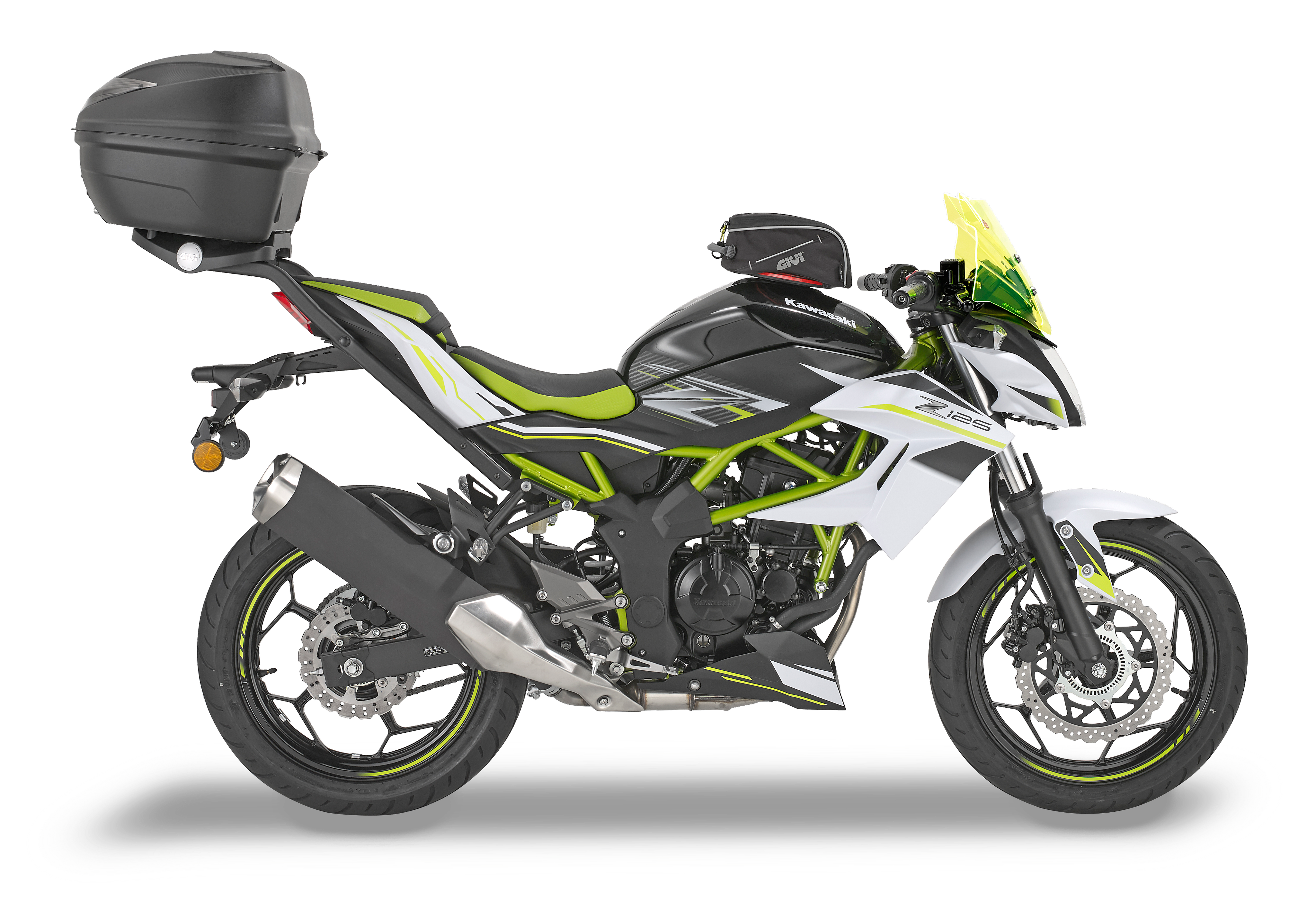 Allestimento GIVI su Kawasaki Z125 (19) lato