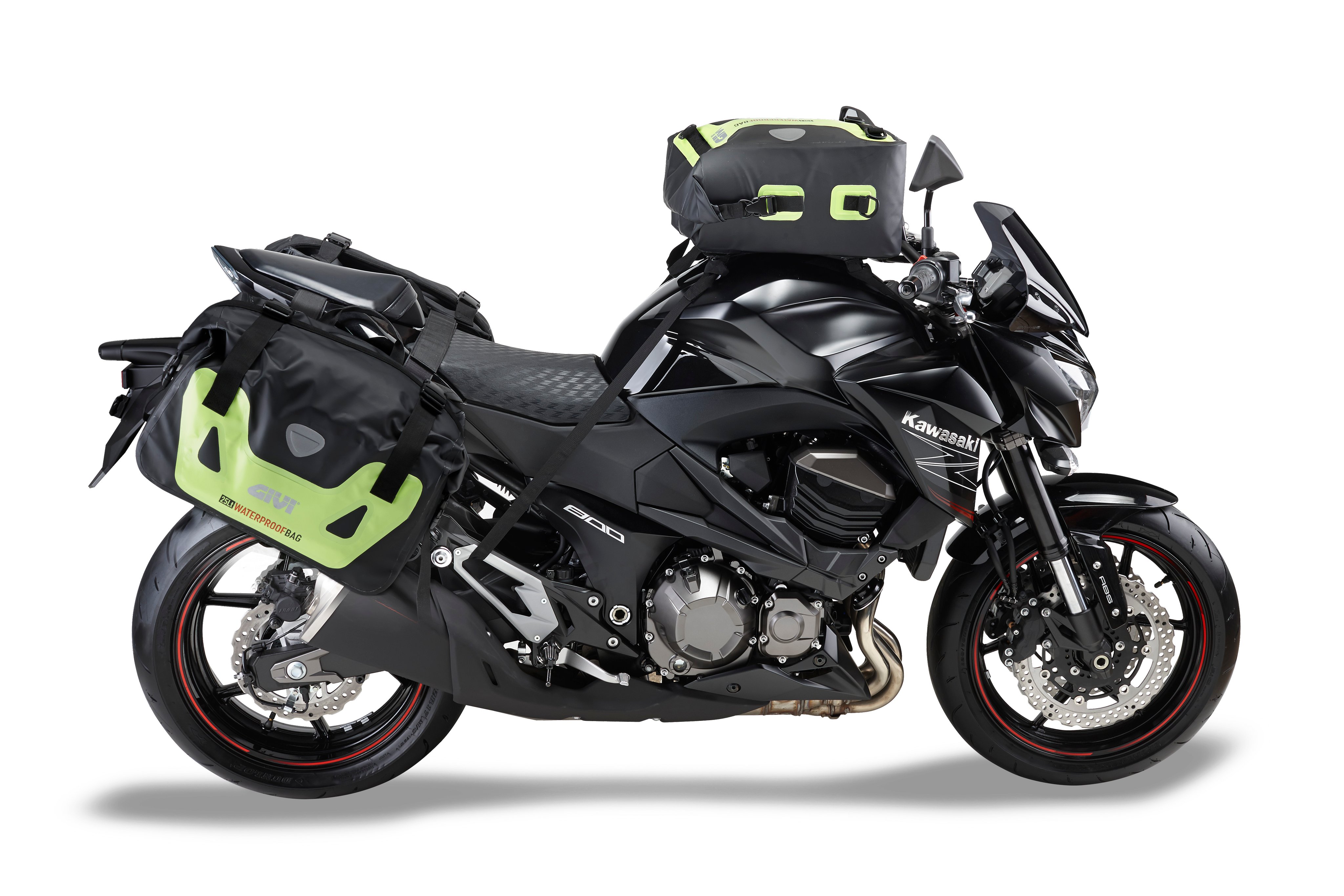 Allestimento GIVI su Kawasaki Z 800 (13) lato
