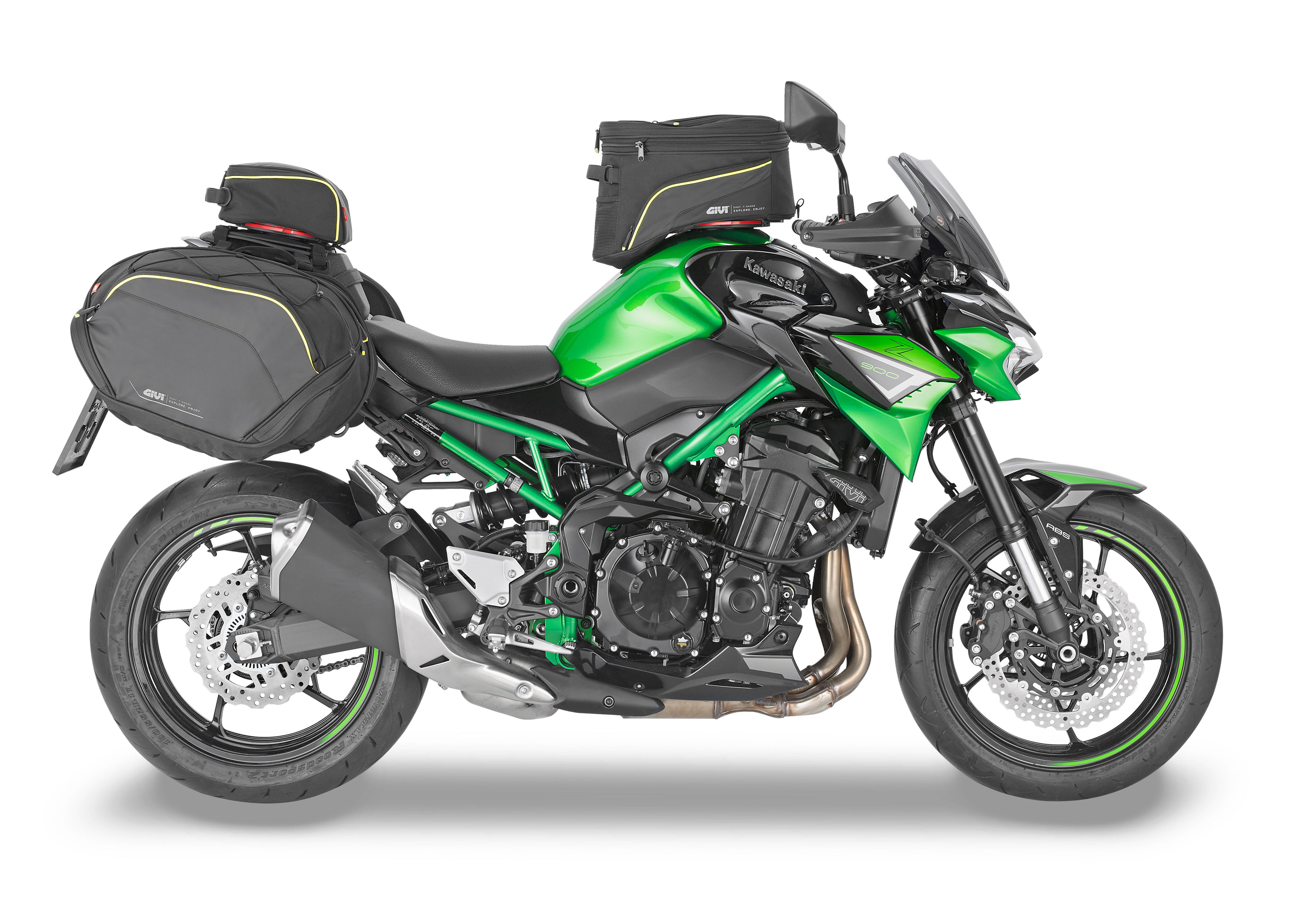 Allestimento GIVI su Kawasaki Z 900 (20) lato