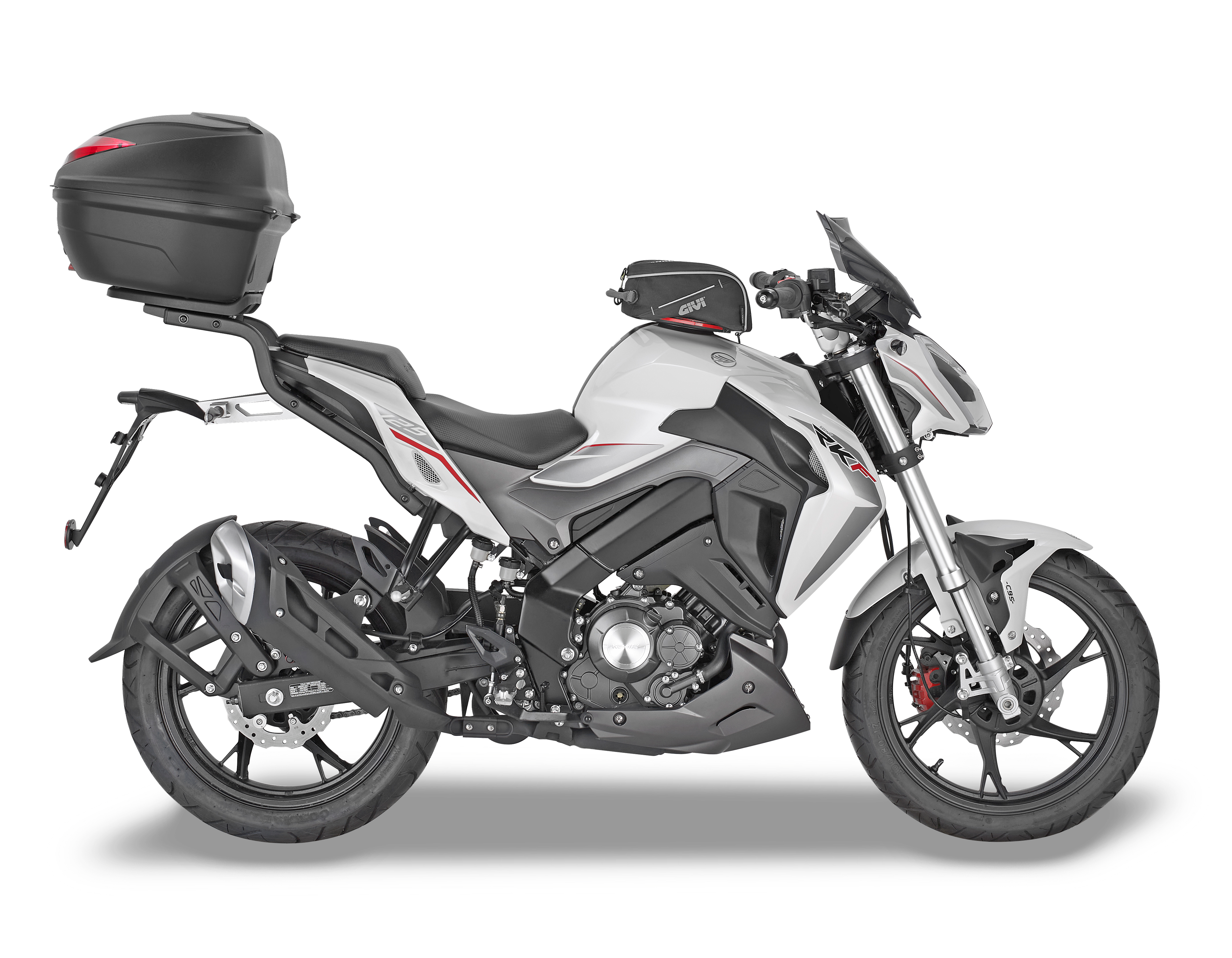 Allestimento GIVI su Keeway RKF 125 (18) lato