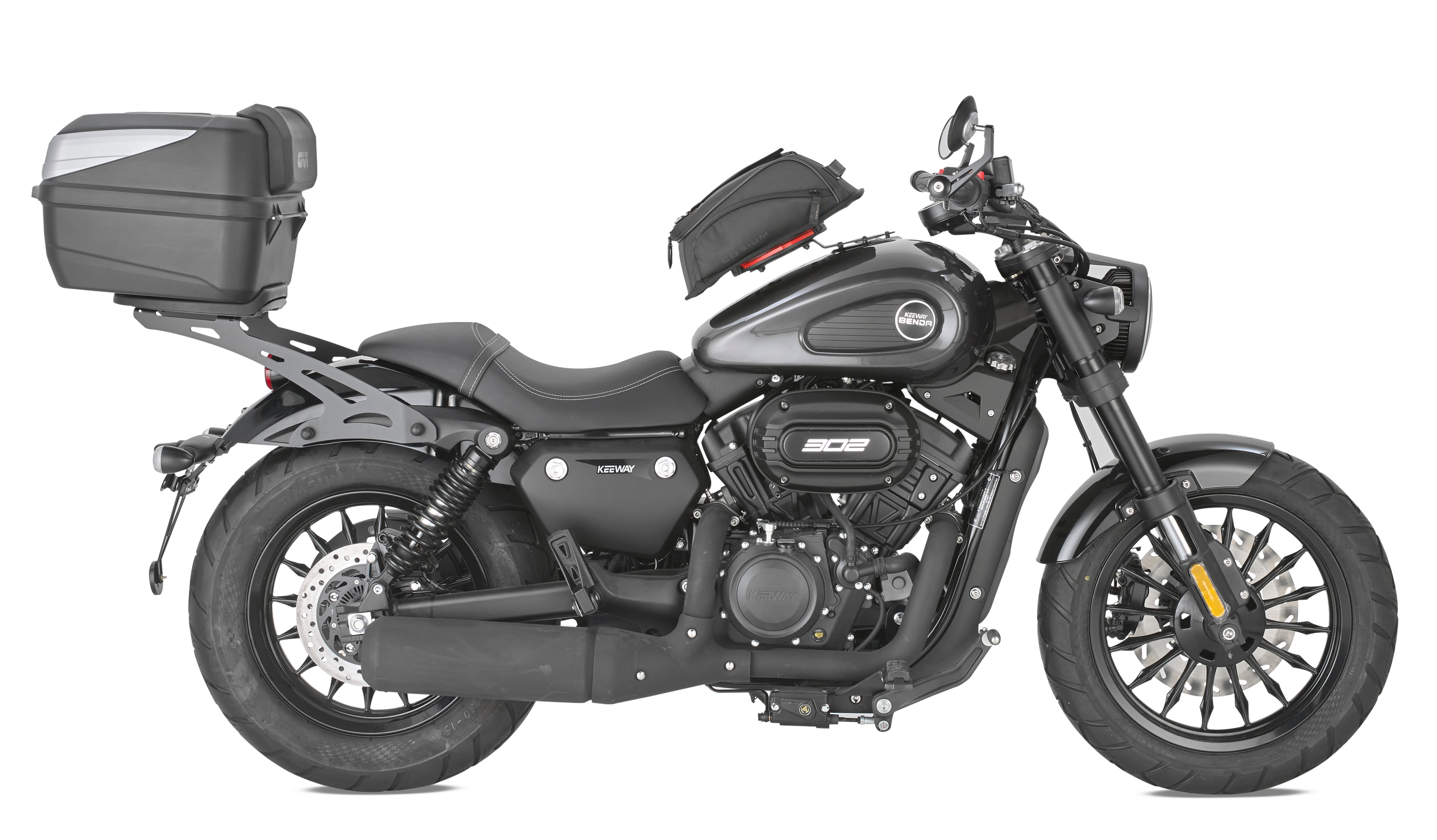 Allestimento GIVI su Keeway V 302 C (23) lato