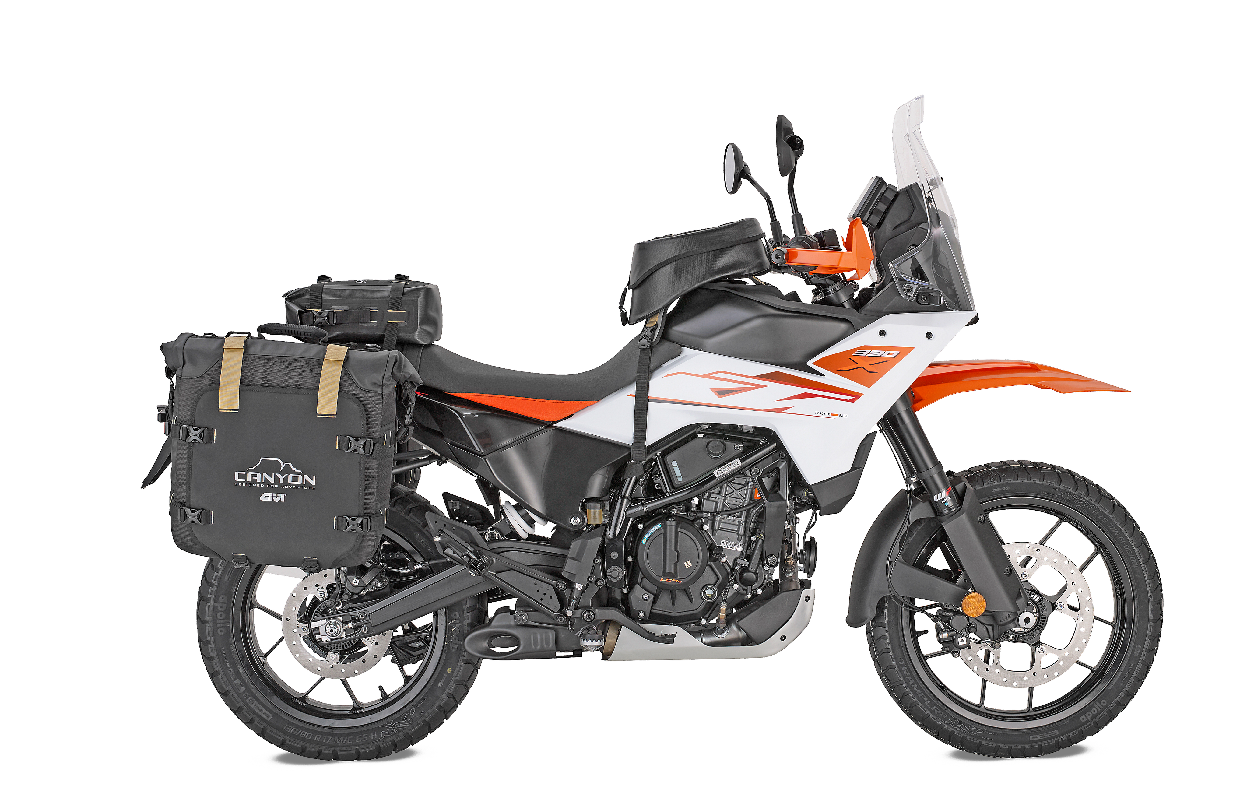 KTM 390 Adventure R (25) allestita con GRT720B