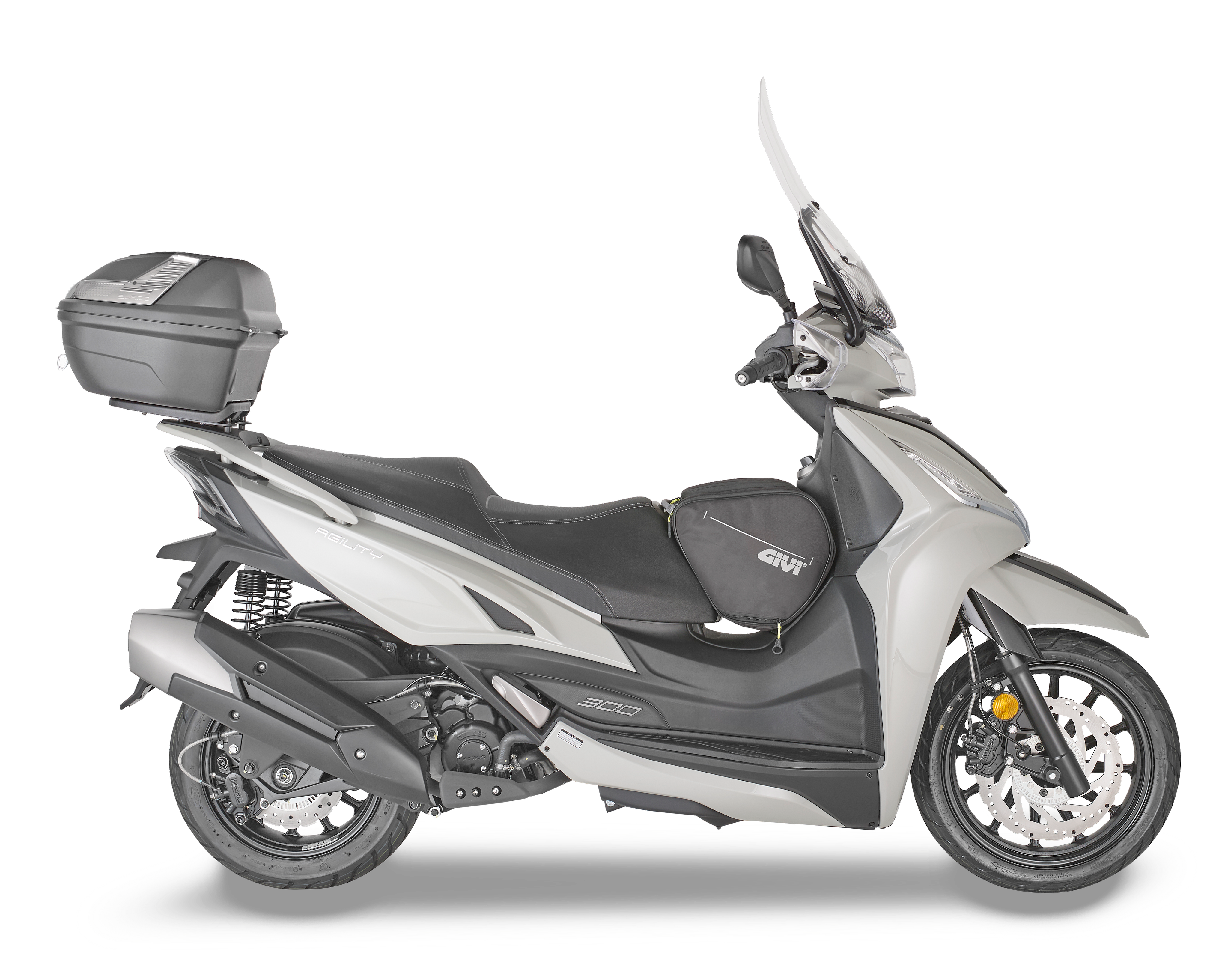 Allestimento GIVI su Kymco Agility 300 R16 (19) lato