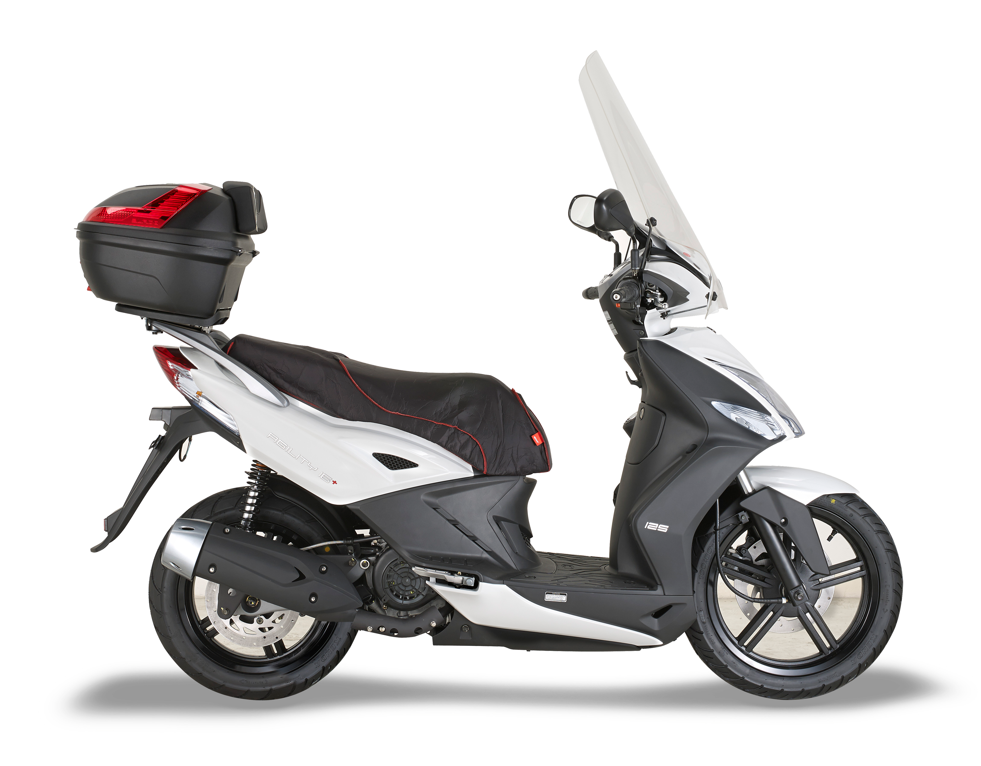 Allestimento GIVI su Kymco Agility 50 R16+ (14) Lato