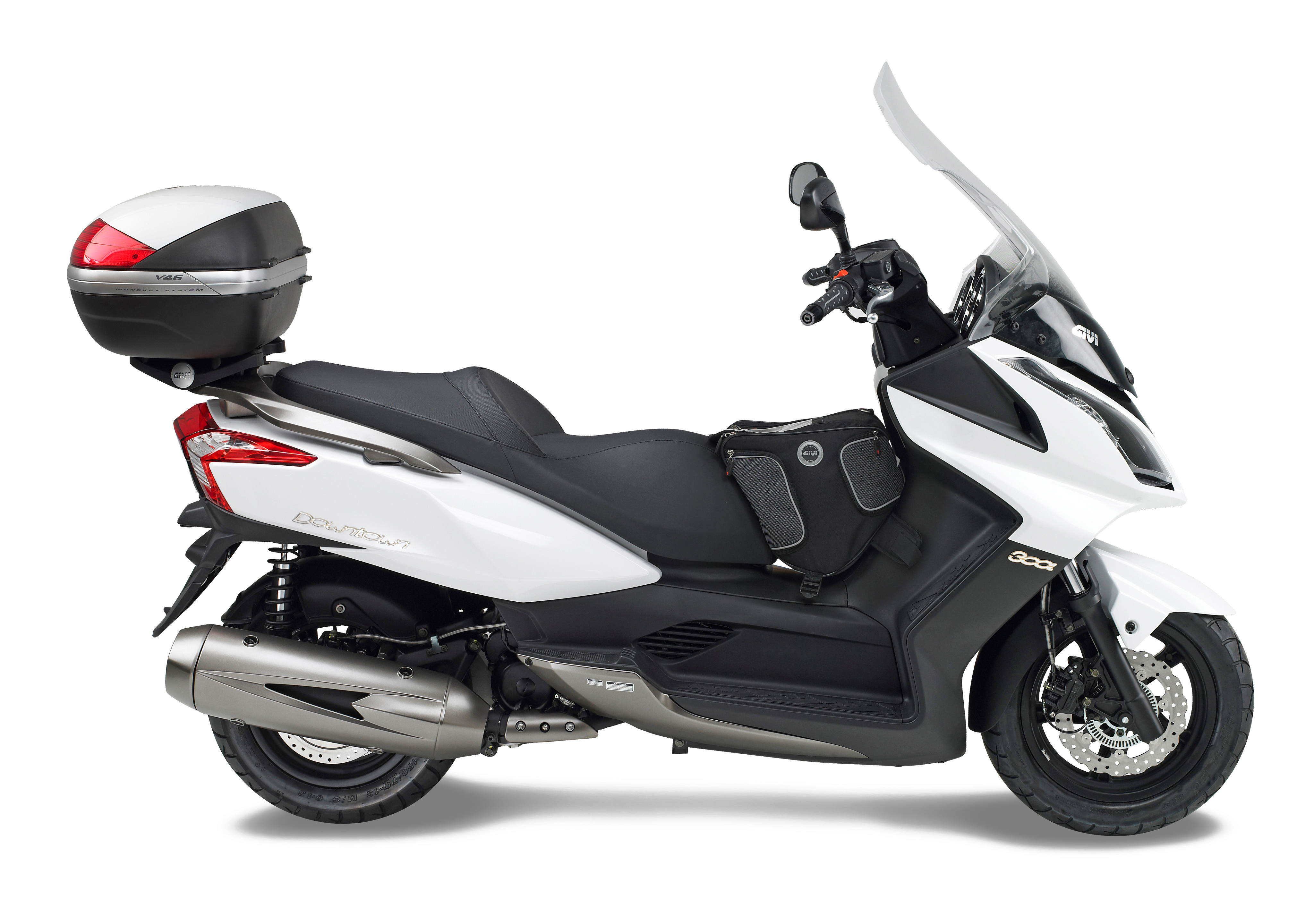 Allestimento GIVI su Kymco Downtown 300i (09) lato