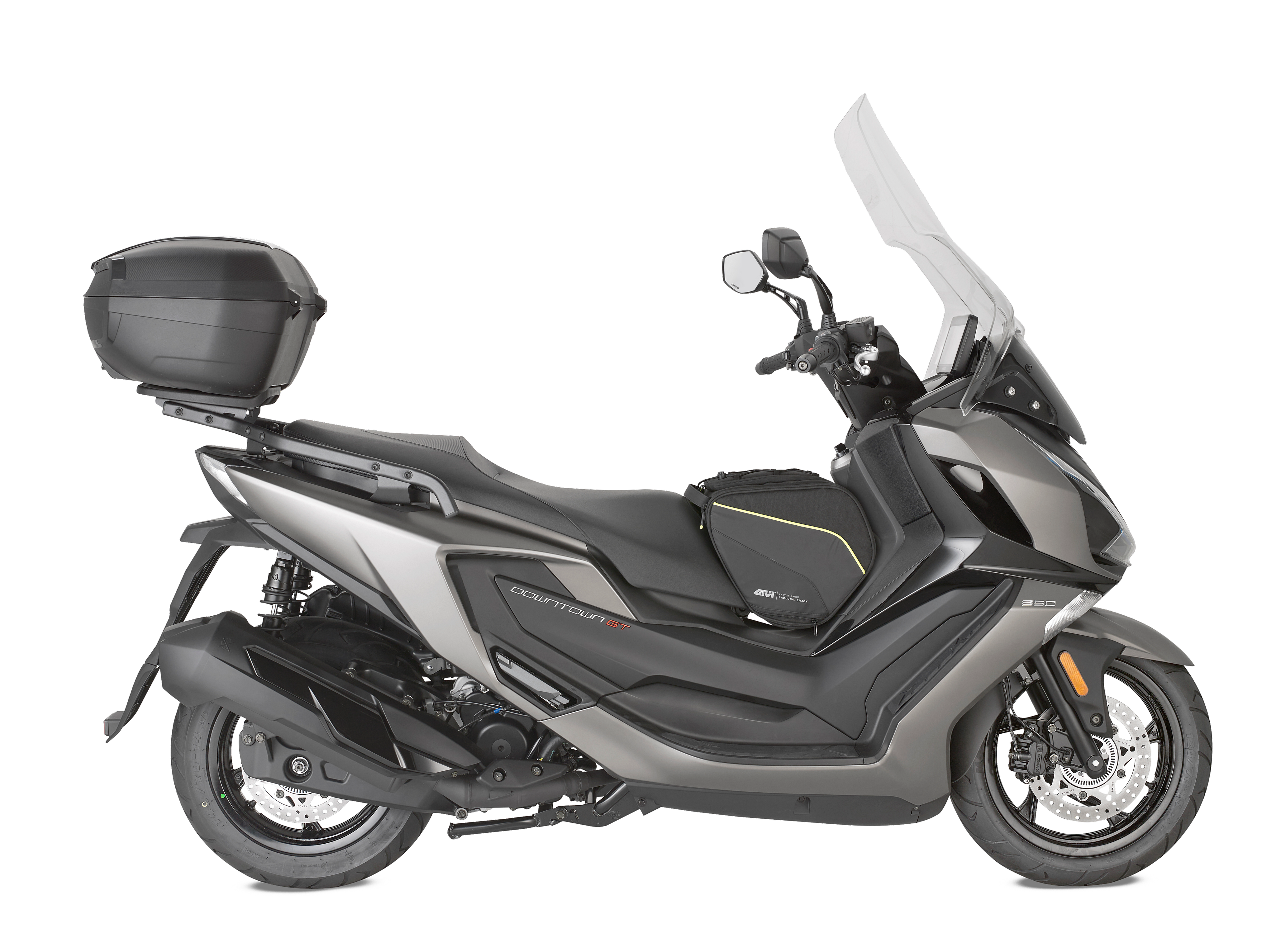 Kymco Downtown 350 GT (24) allestita con GIVI E46NB