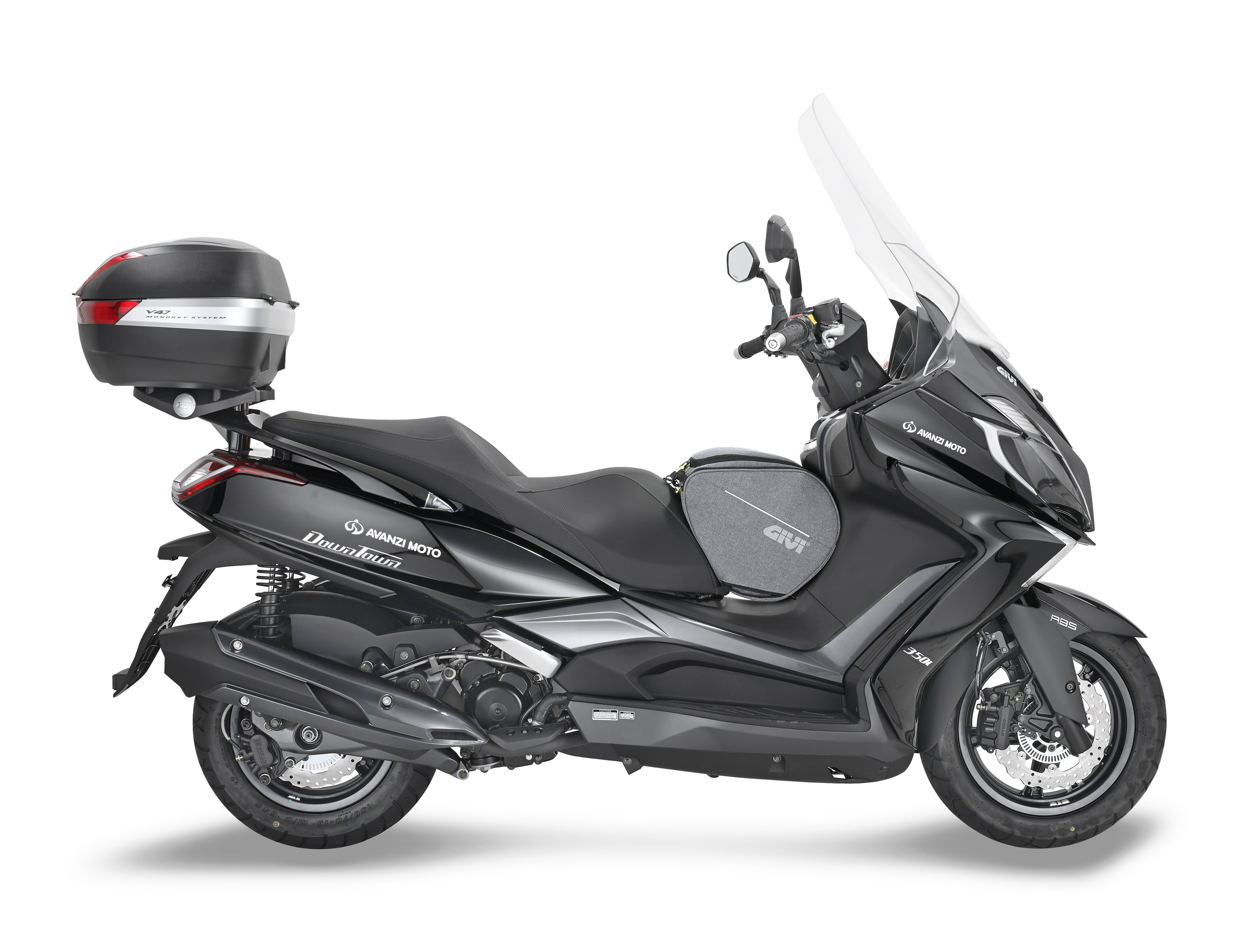 Allestimento GIVI su Kymco Downtown ABS (15) lato