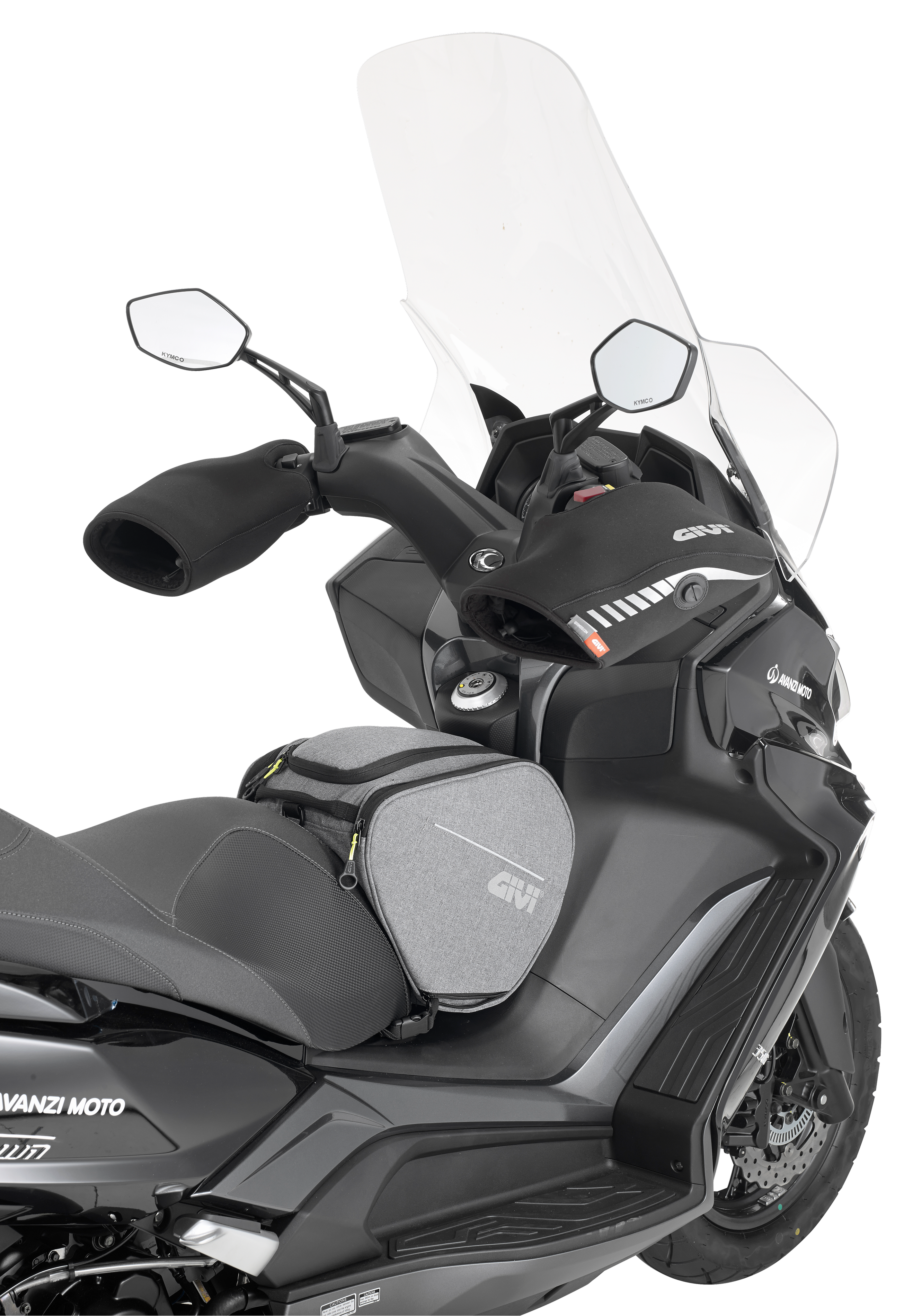 Allestimento GIVI su Kymco Downtown ABS 125i (15) lato