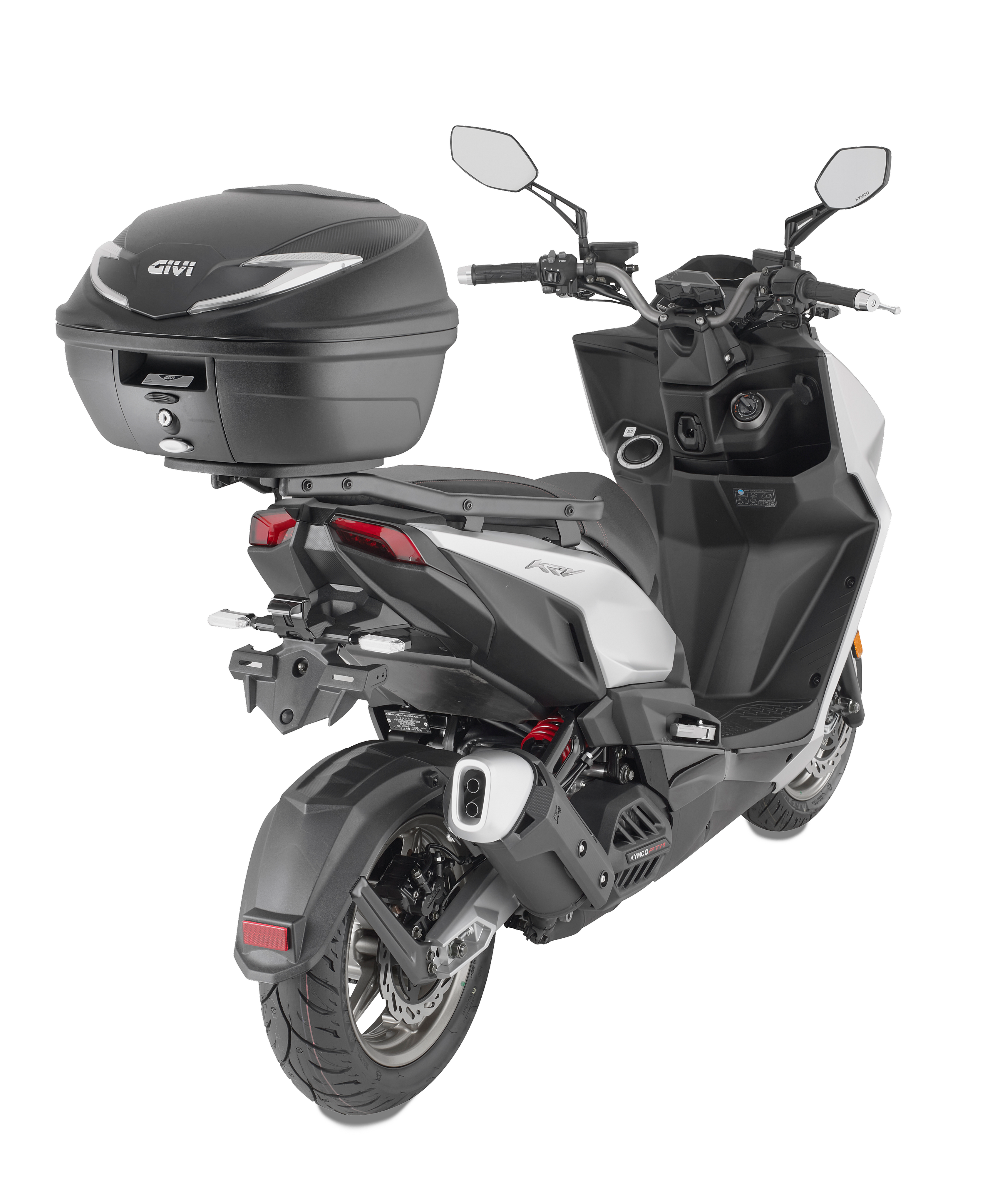 Allestimento GIVI su Kymco KRV 200 (23) retro