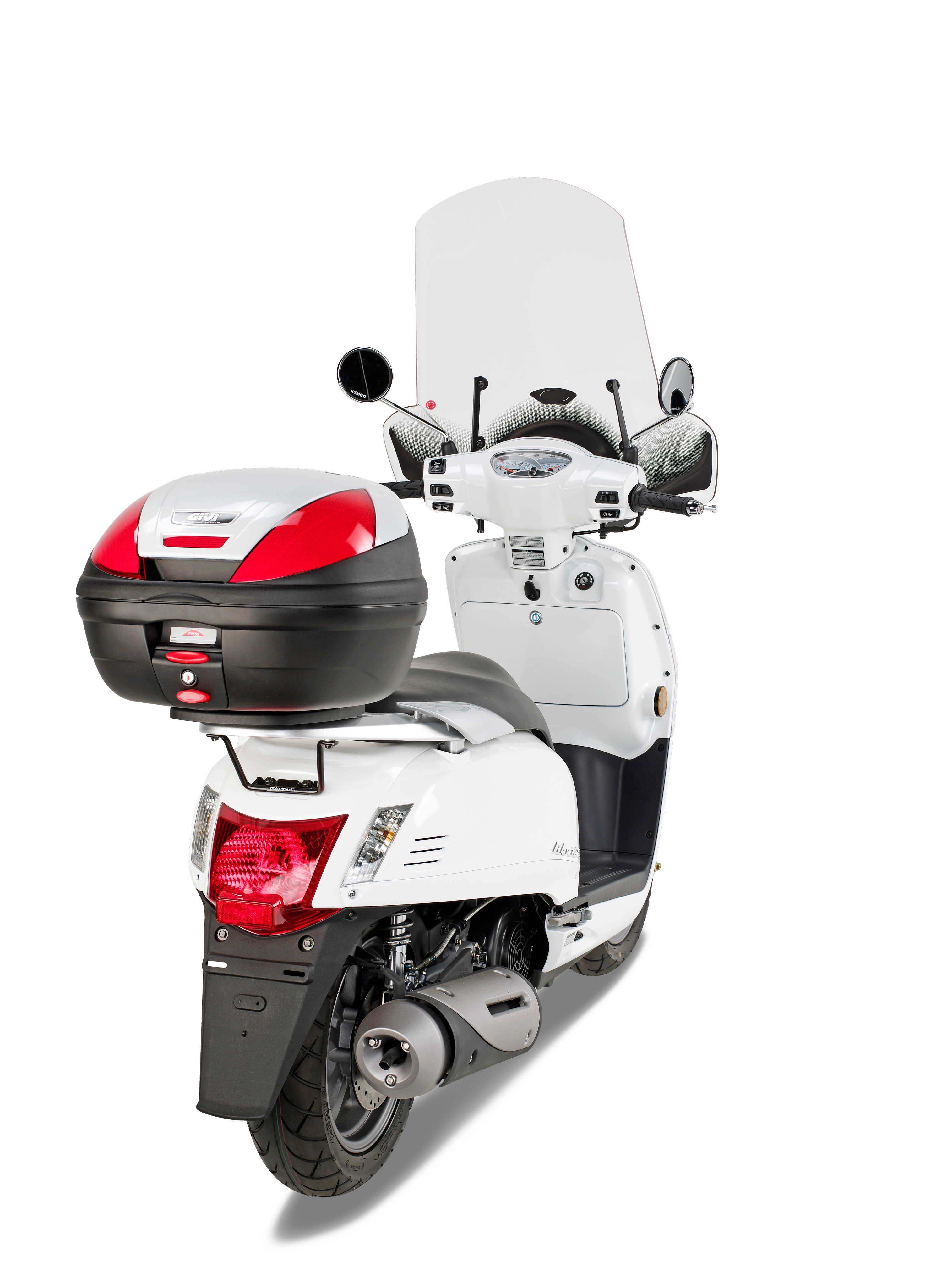 Allestimento GIVI su Kymco Like 50 (09) retro