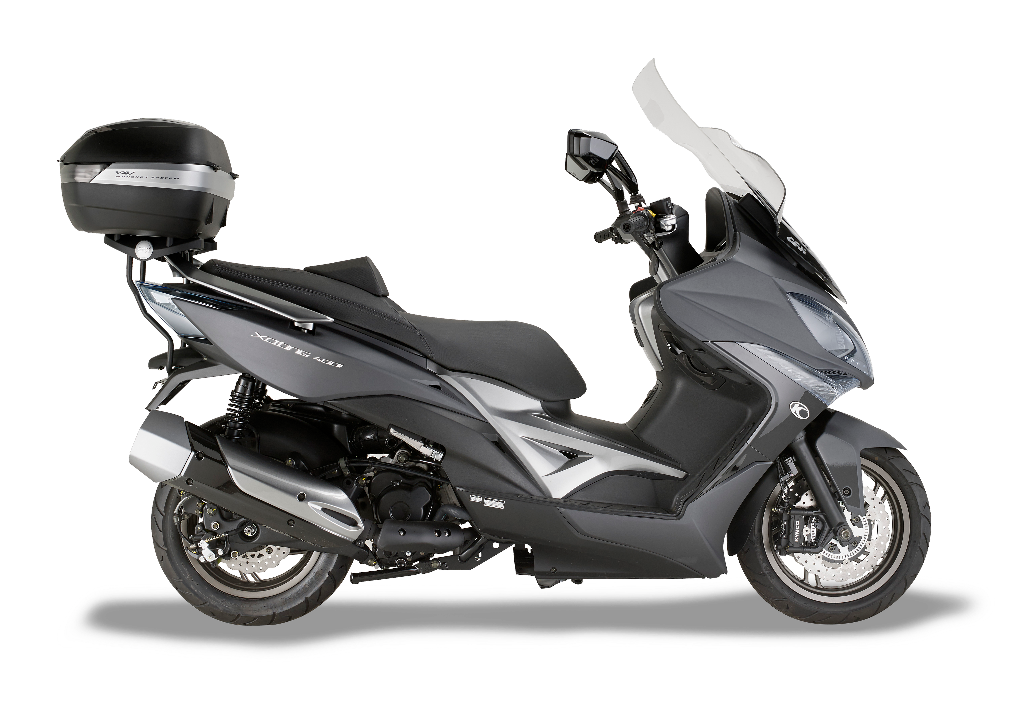 Allestimento GIVI su Kymco Xciting 400i (13) lato
